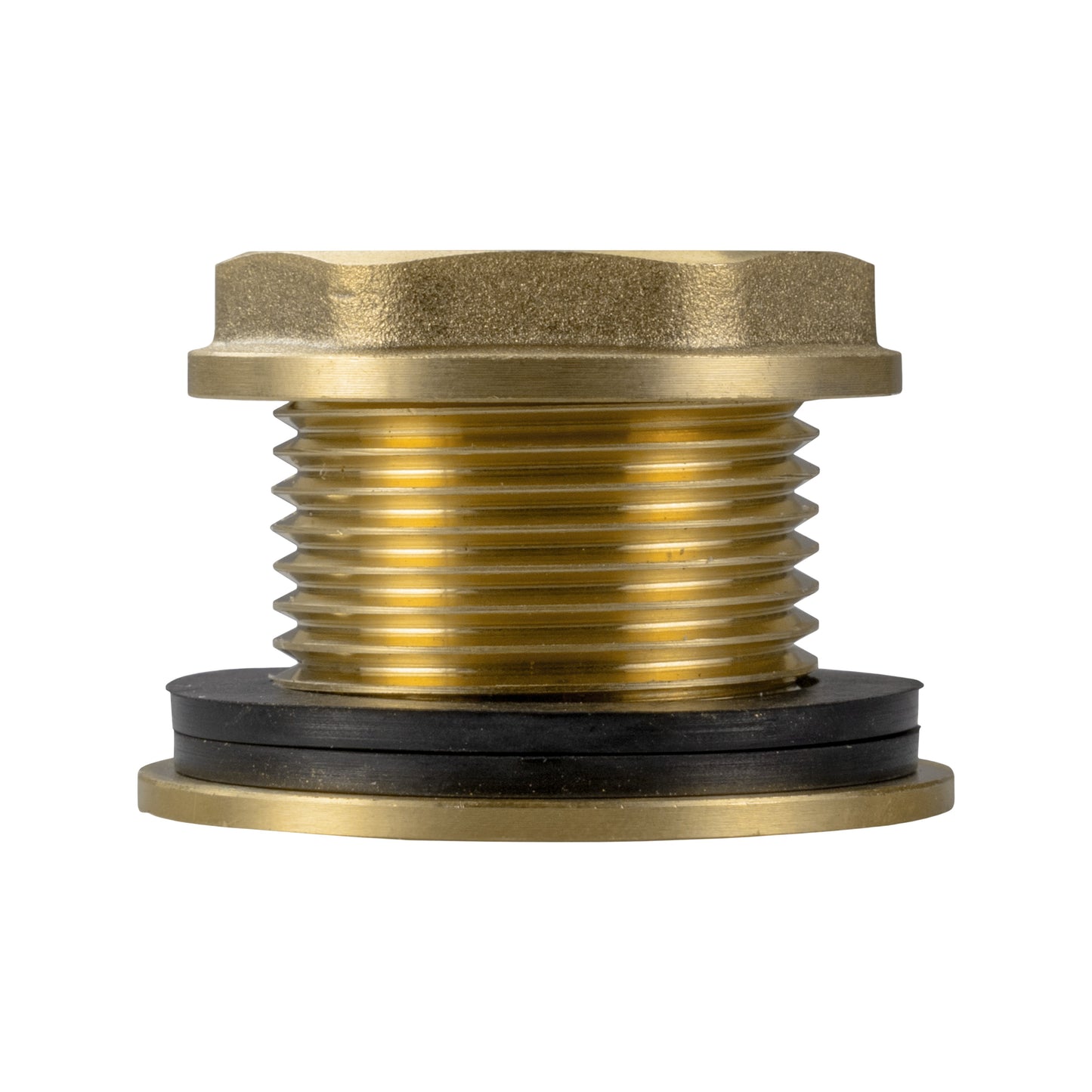 Water Butt Brass 1in BSP Male - 3/4in BSP Female for DIY Workshop Accessory