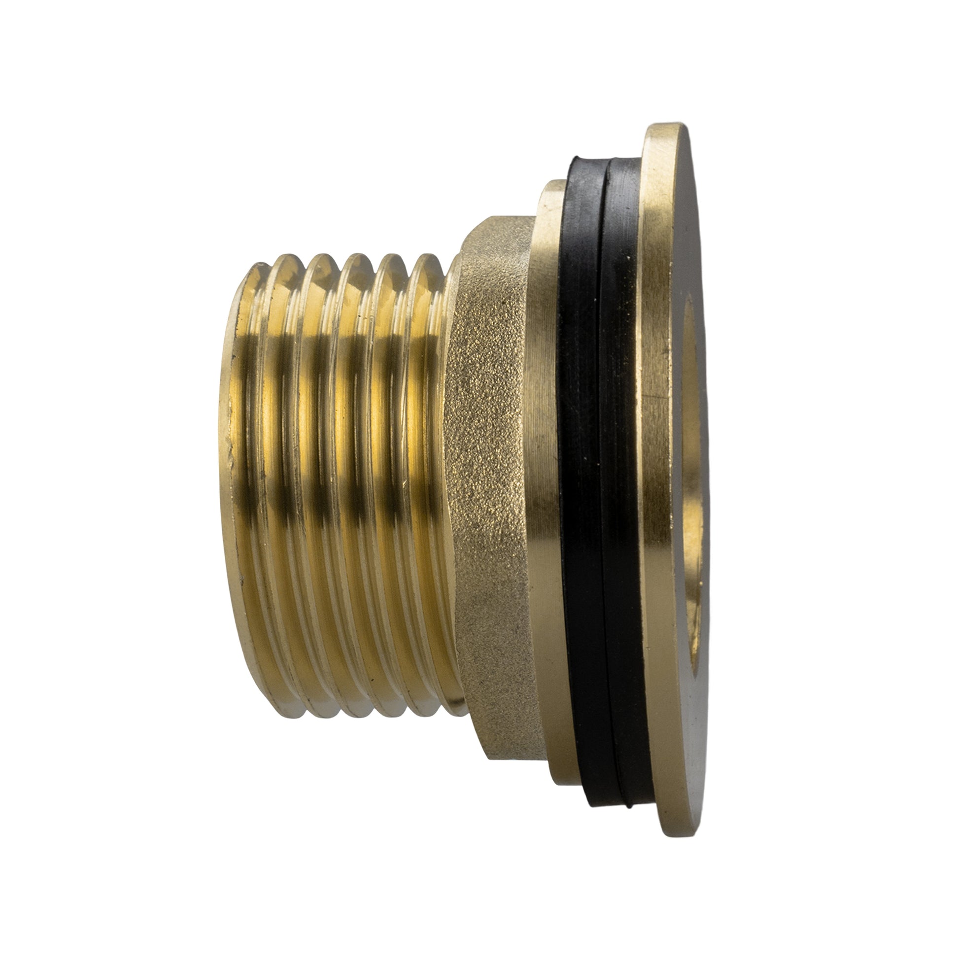 AP Supplies Water Butt Brass 1" BSP Male - 3/4" BSP Female and Drill Bit