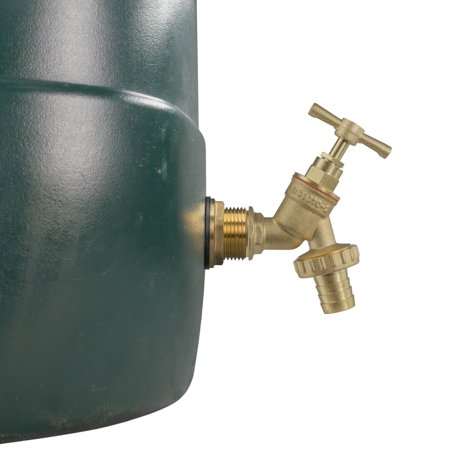 AP Supplies Water Butt Brass Kit 3/4" with Brass Barbed Tap and Drill Bit