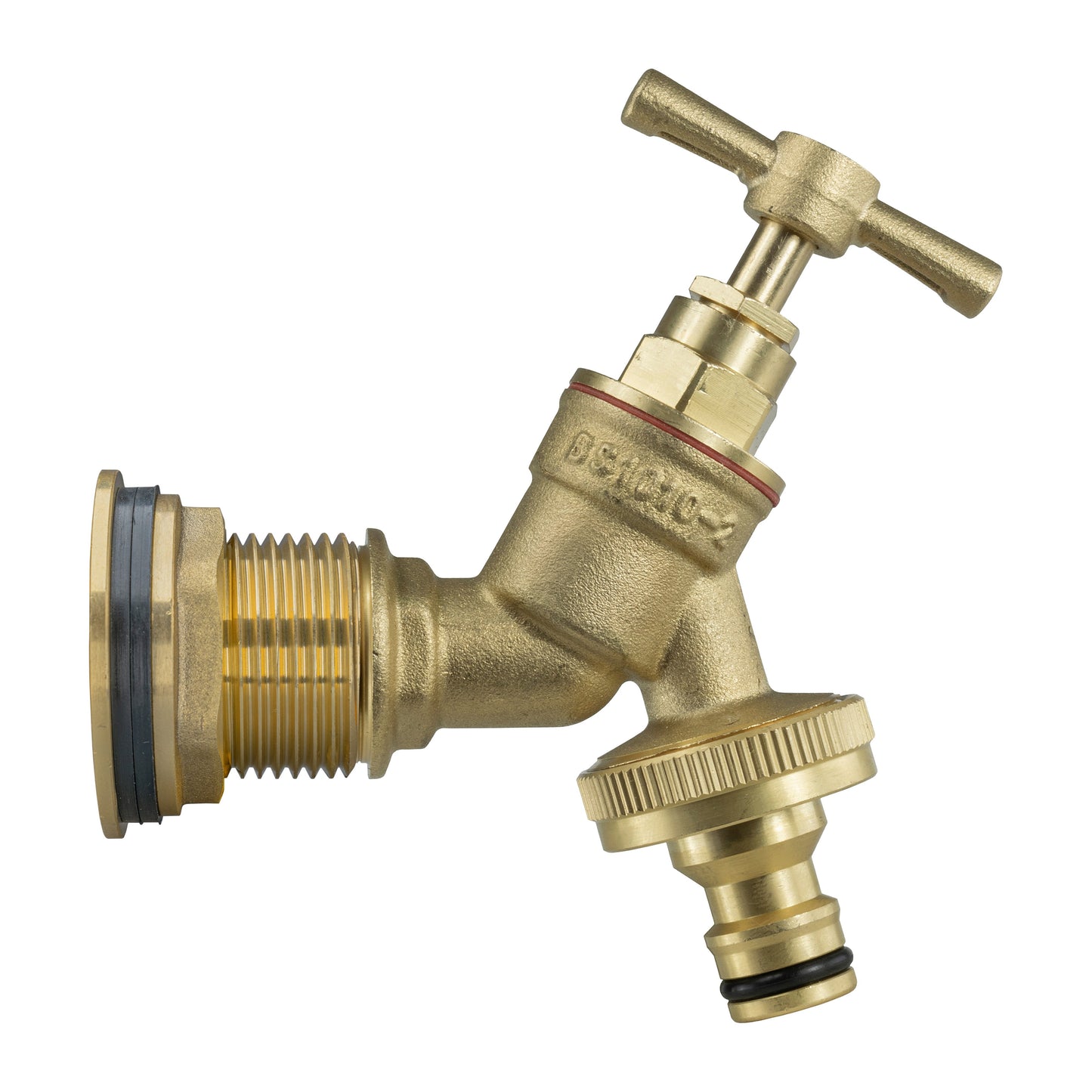 AP Supplies Water Butt Brass Kit 3/4" with Brass Quick Connect Tap and Drill Bit