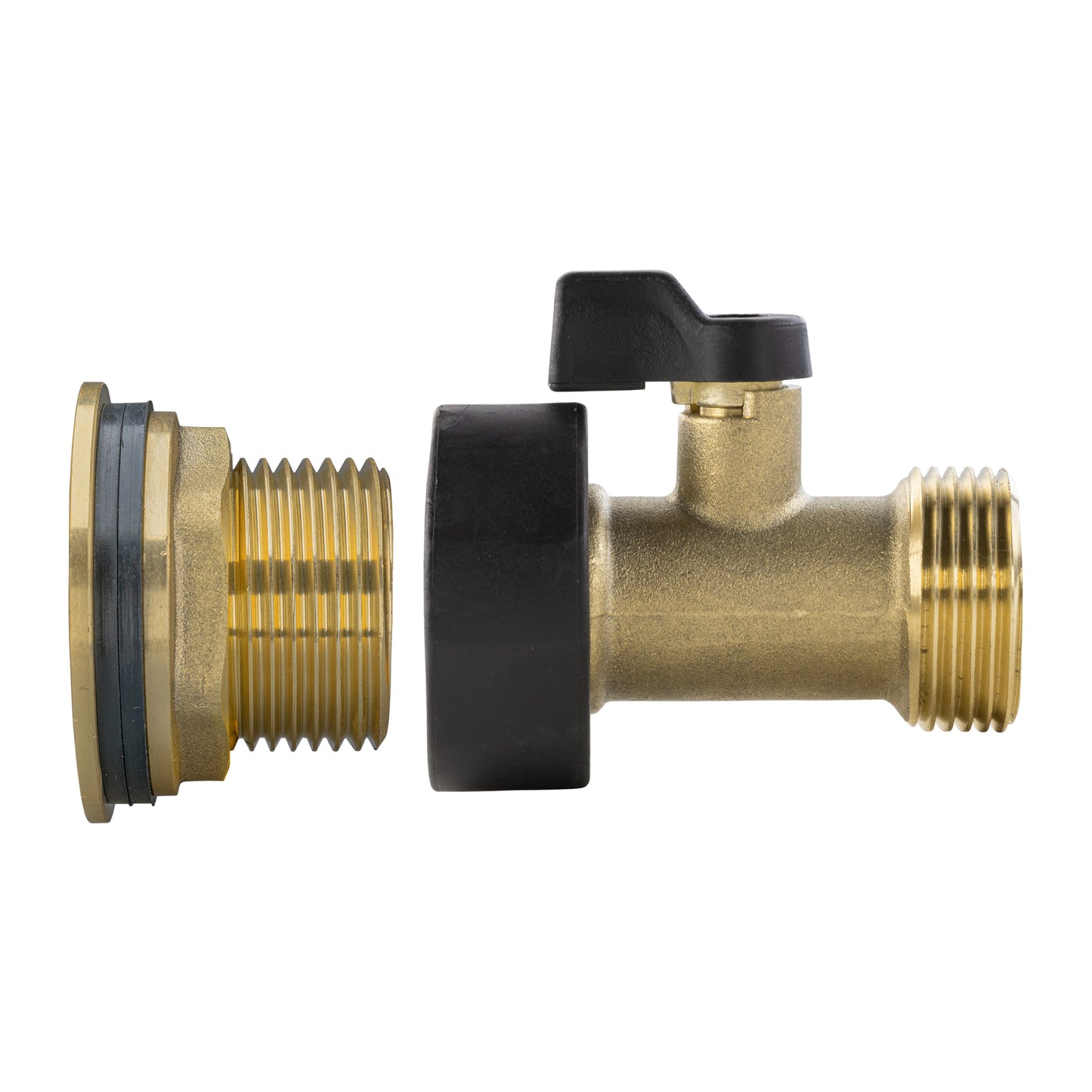 AP Supplies Water Butt Brass Kit 3/4" with Brass Valve and Drill Bit