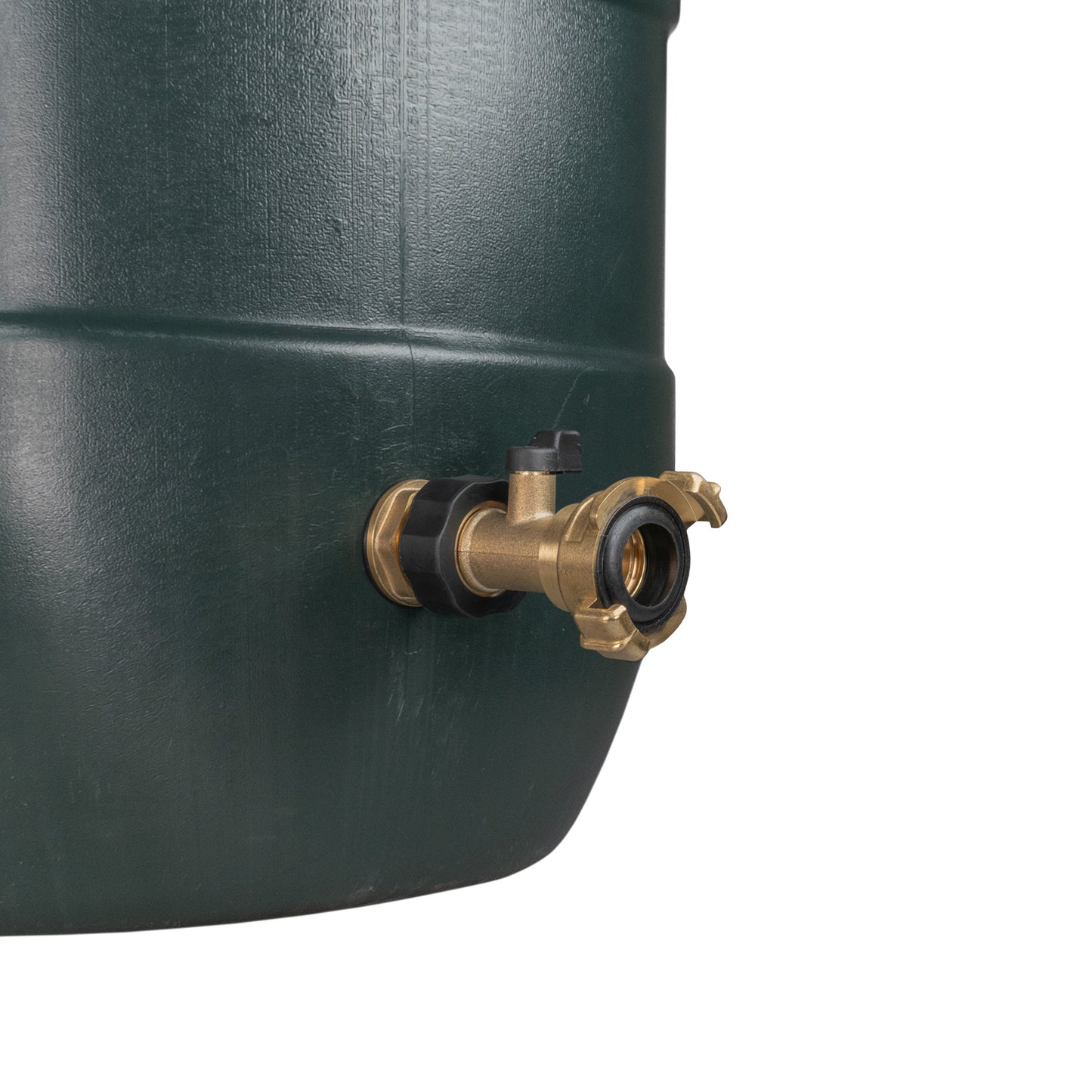 Water Butt Brass Kit 3/4in with Brass Valve + Geka Water Connector Claw Coupling