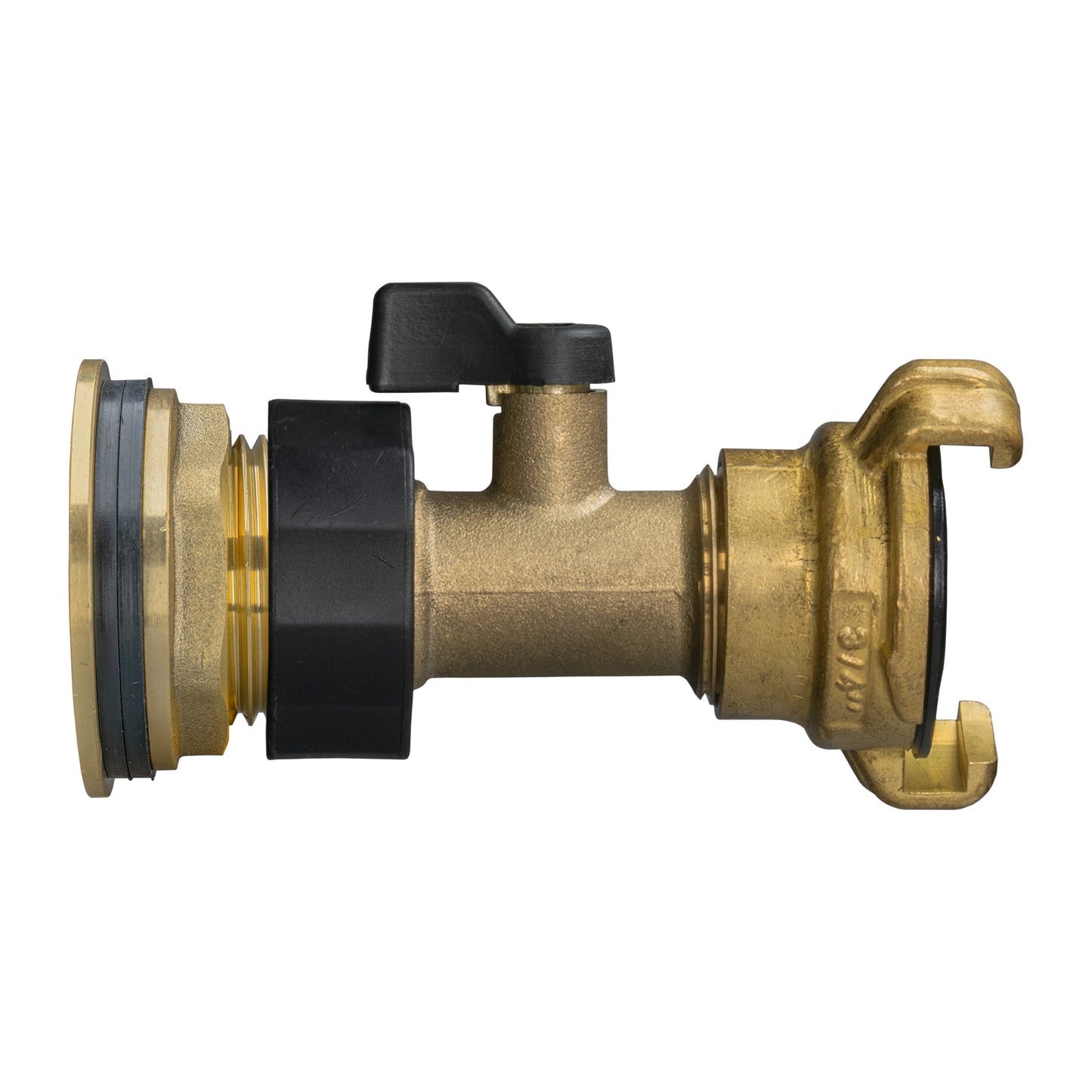 AP Supplies Water Butt Brass Kit 3/4" with Brass Valve + Geka and Drill Bit