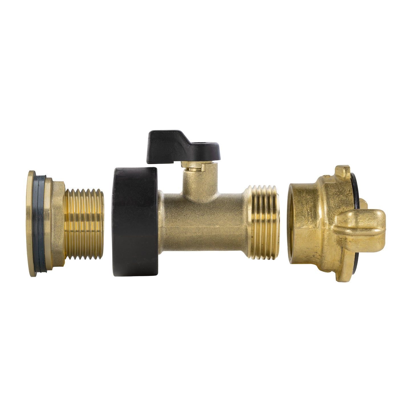 AP Supplies Water Butt Brass Kit 3/4" with Brass Valve + Geka and Drill Bit