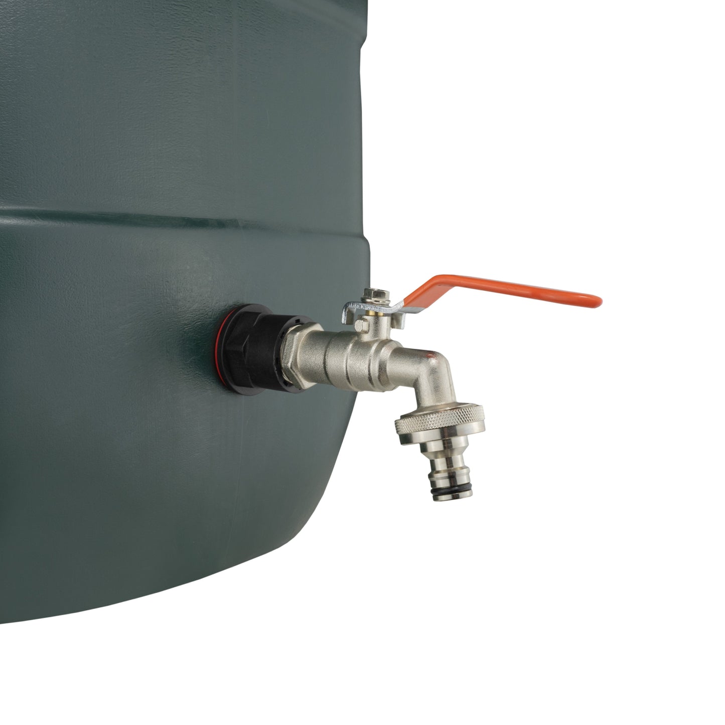 AP Supplies Water Butt Kit 1/2" with Quick Connect Lever Tap and Drill Bit