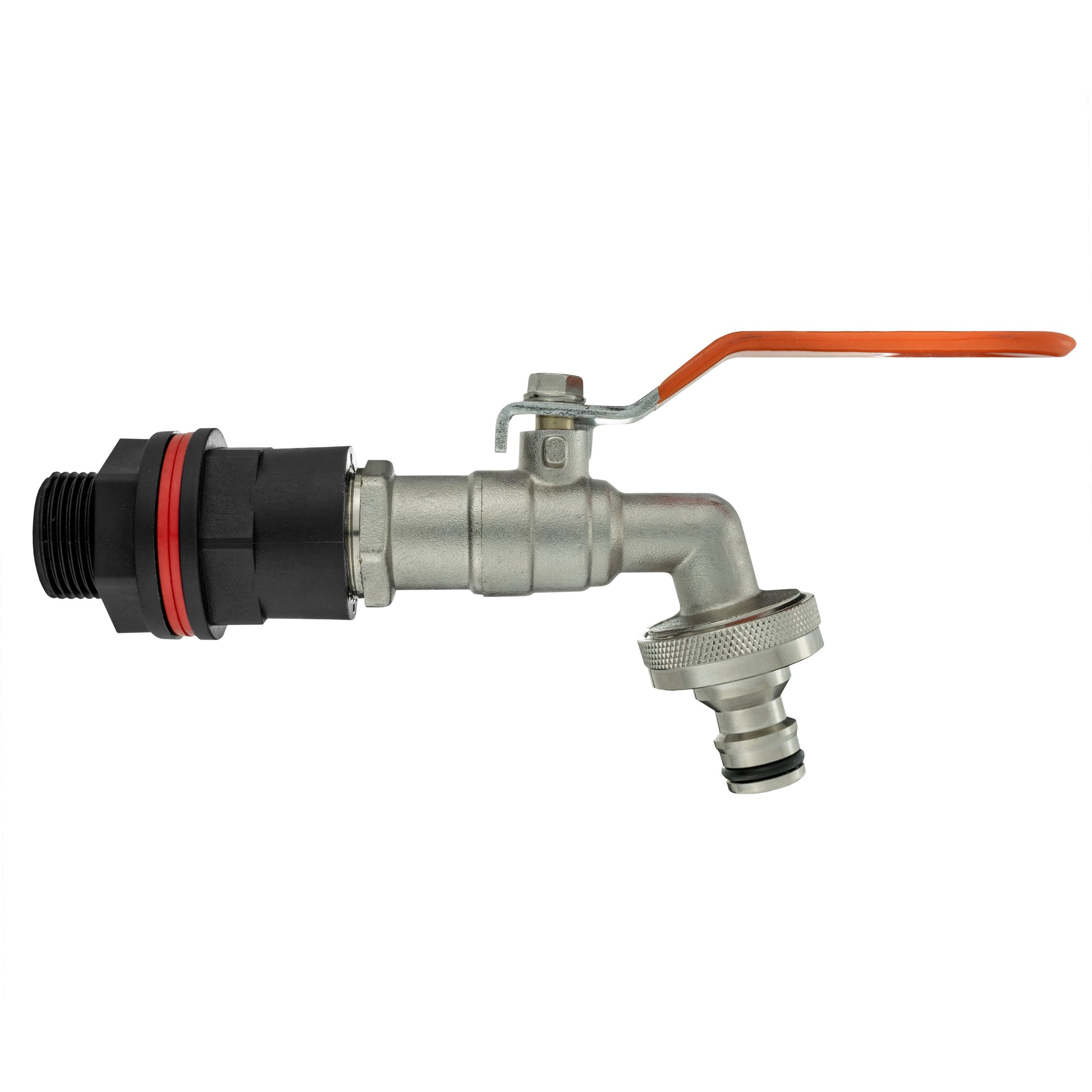 AP Supplies Water Butt Kit 1/2" with Quick Connect Lever Tap and Drill Bit