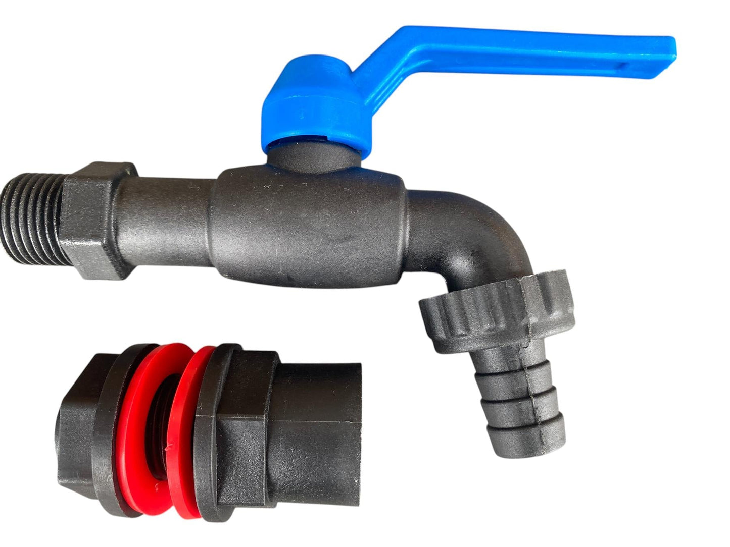 AP Supplies Water Butt Kit 1/2" BSP with Nylon ½” Barb Tap
