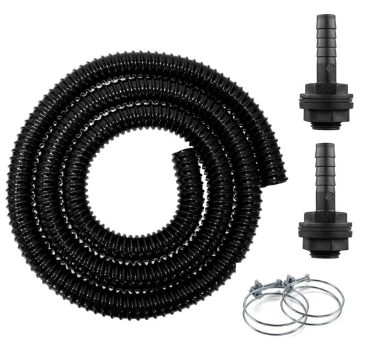 AP Supplies 1" Water Butt Linking Kit + 2 x Double Wire Clips - 1m set
