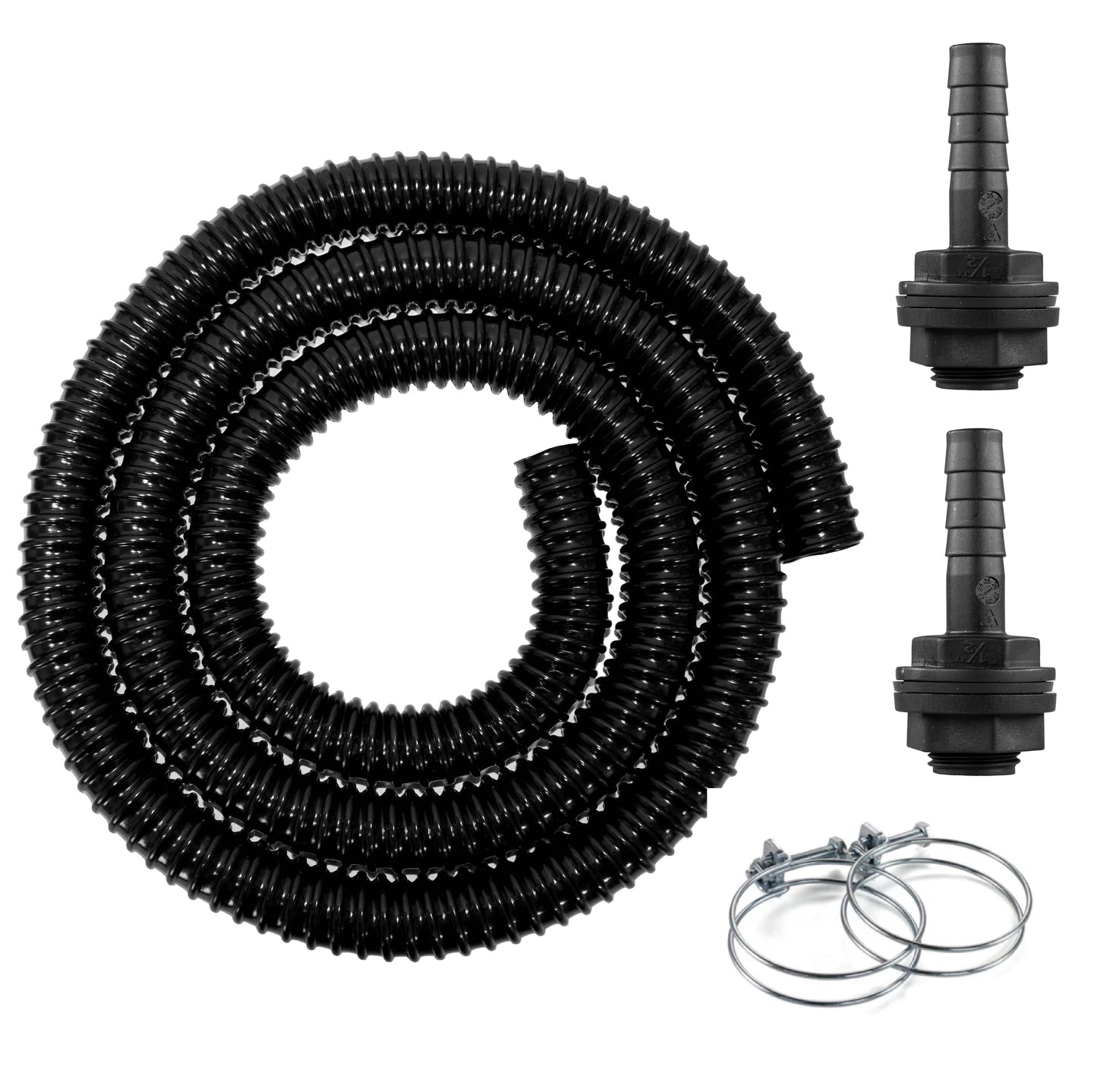 AP Supplies 1.25" (32mm) Water Butt Linking Kit + 2 x Double Wire Clips - 1m set