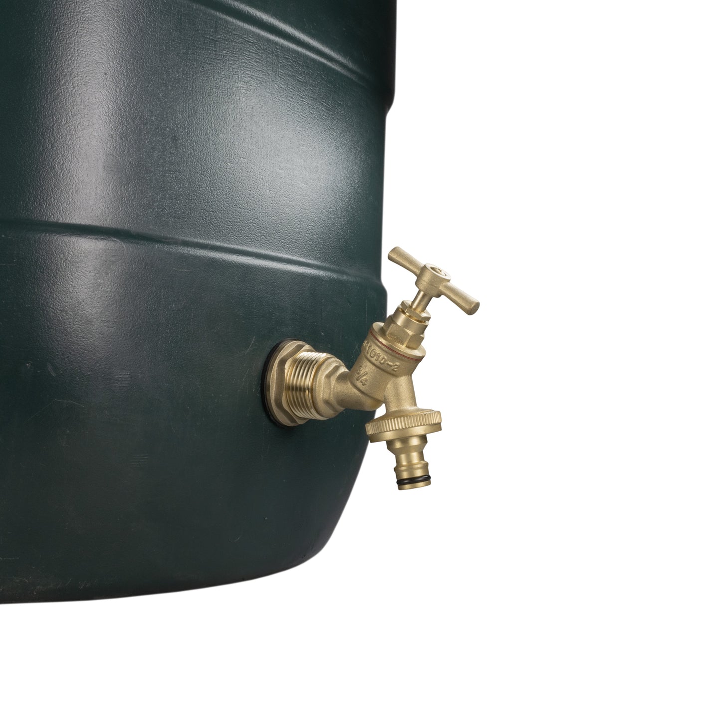 AP Supplies Water Butt Brass Kit 1" with Brass Quick Connect Tap and Drill Bit