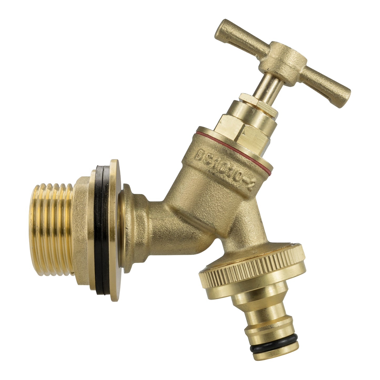 AP Supplies Water Butt Brass Kit 1" with Brass Quick Connect Tap and Drill Bit