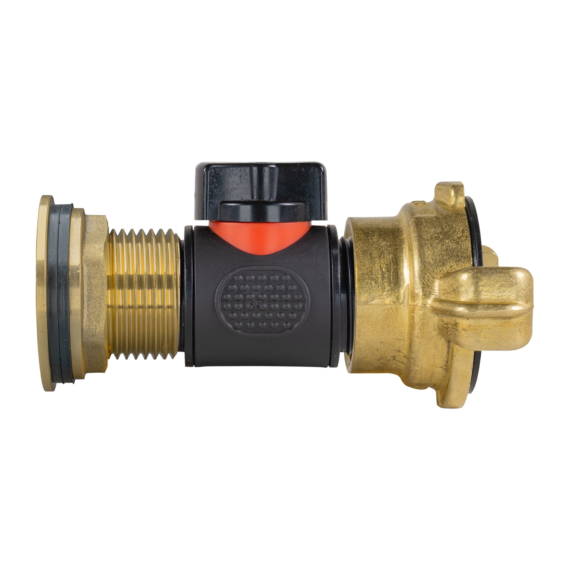 AP Supplies Water Butt Brass Kit 1" with In-Line Valve + Geka and Drill Bit