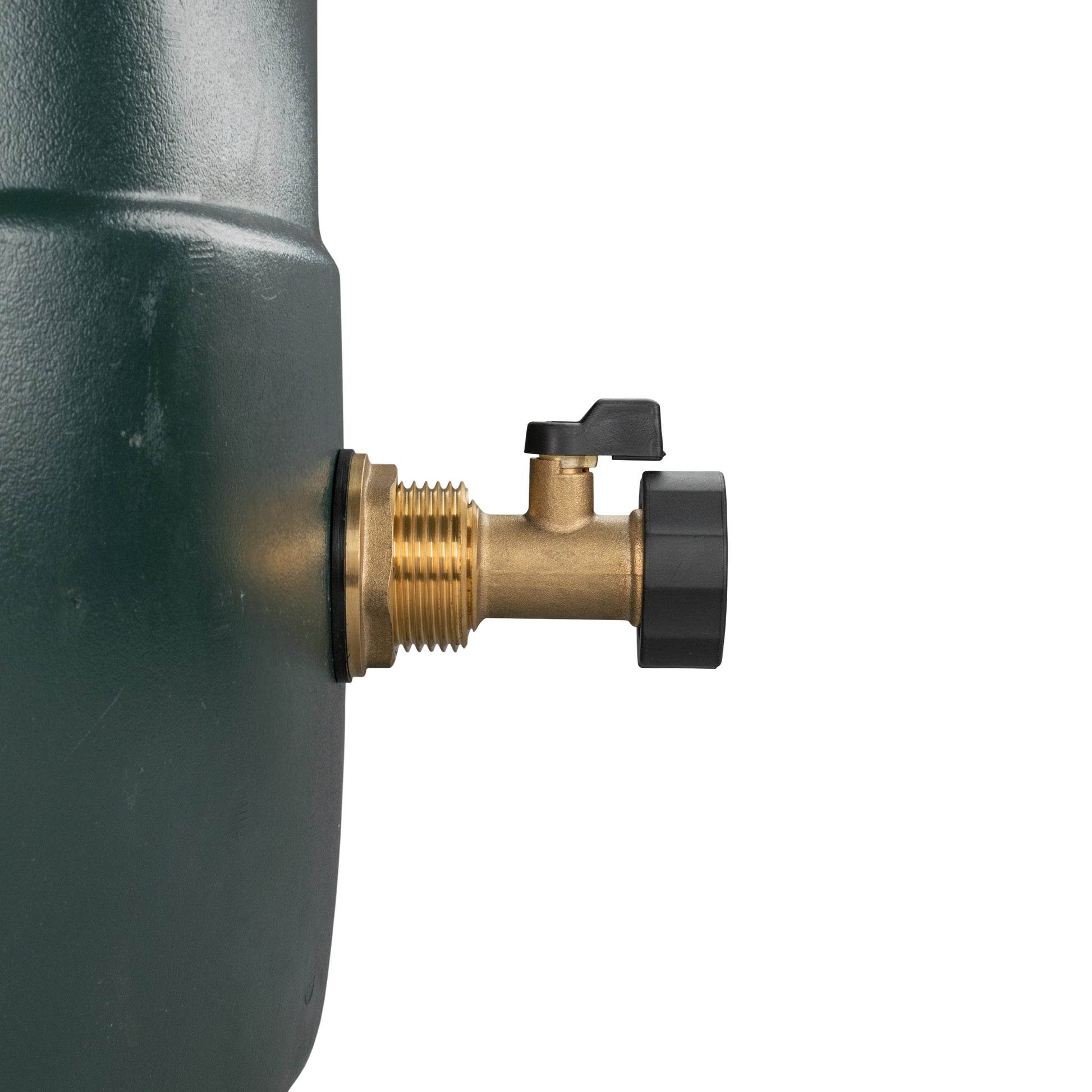 AP Supplies Water Butt Brass Kit 1" with Brass Valve and Drill Bit