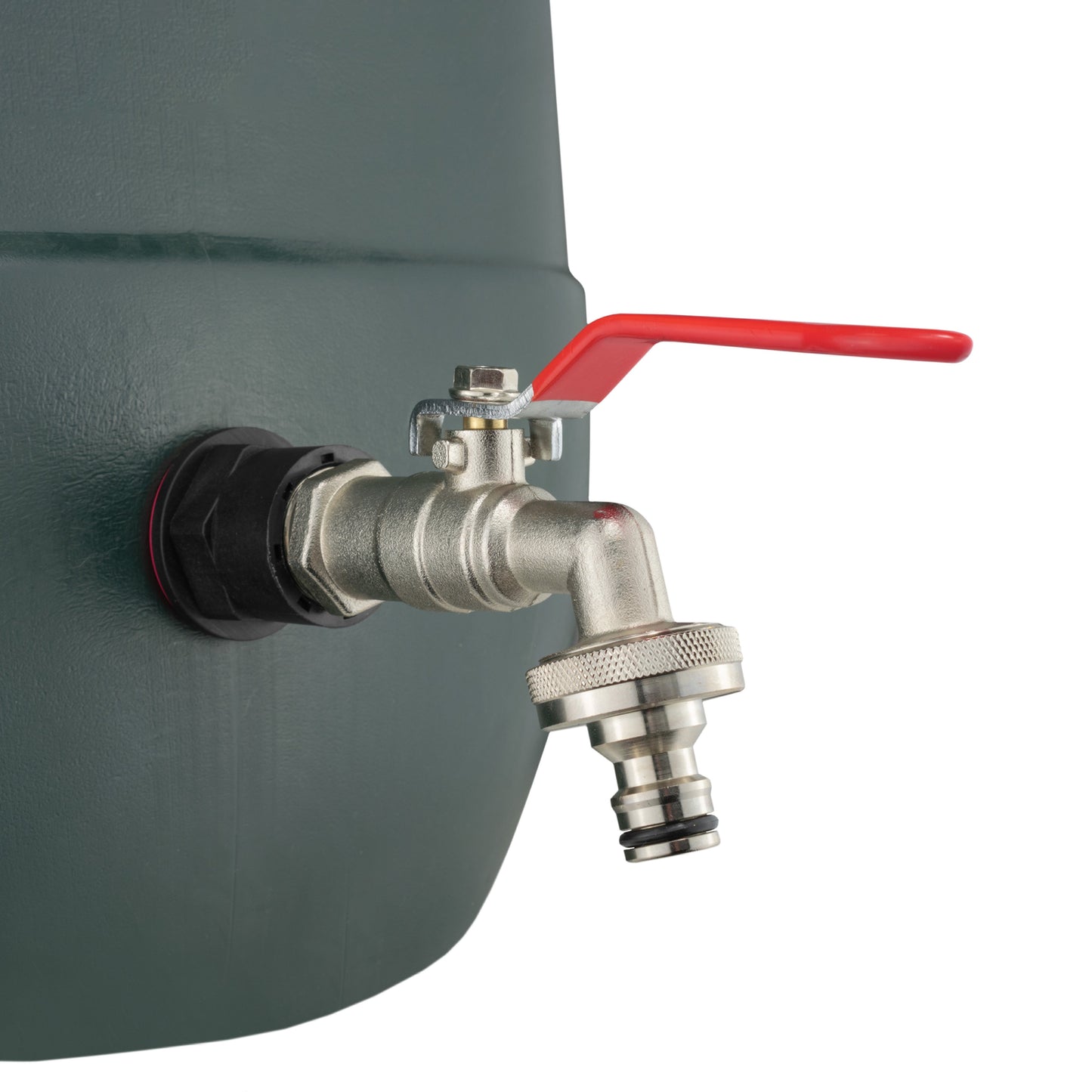 Water Butt Kit 3/4in with Quick Connect Lever Tap Hose Connector Set Tap Adapter