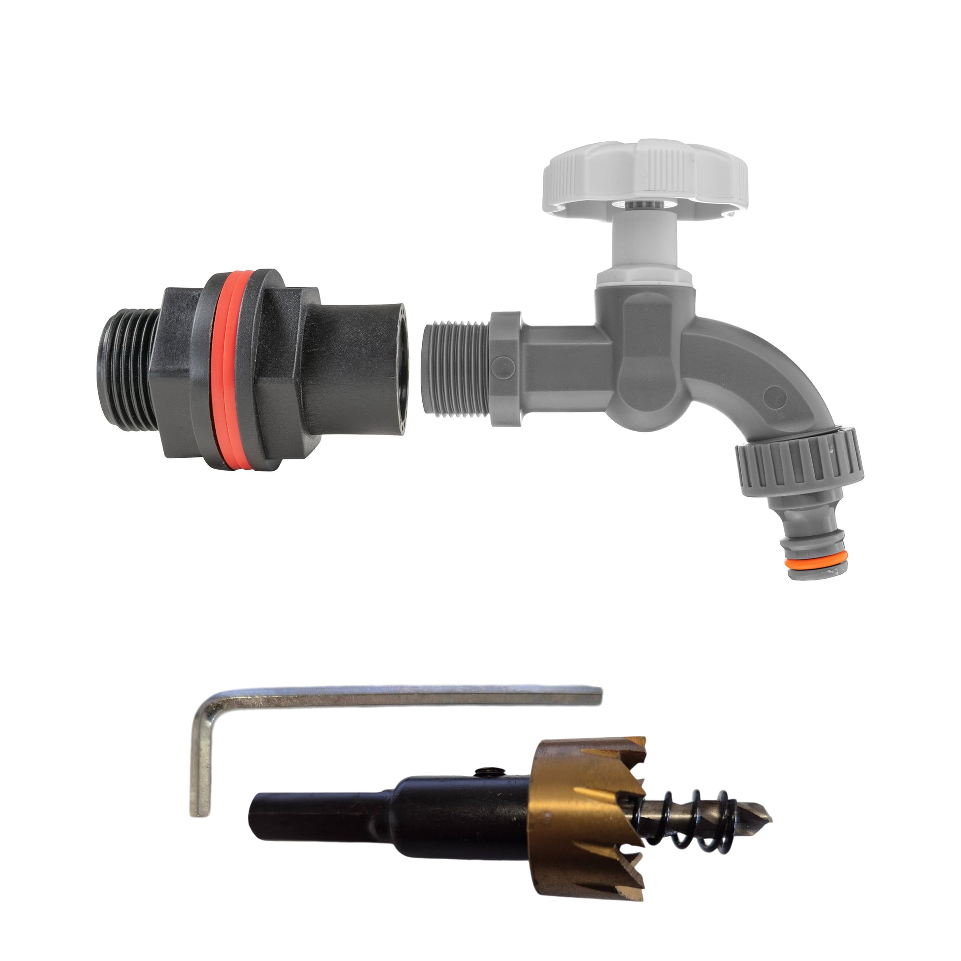 AP Supplies Water Butts Kit 3/4" PP WL Tap and Drill Bit