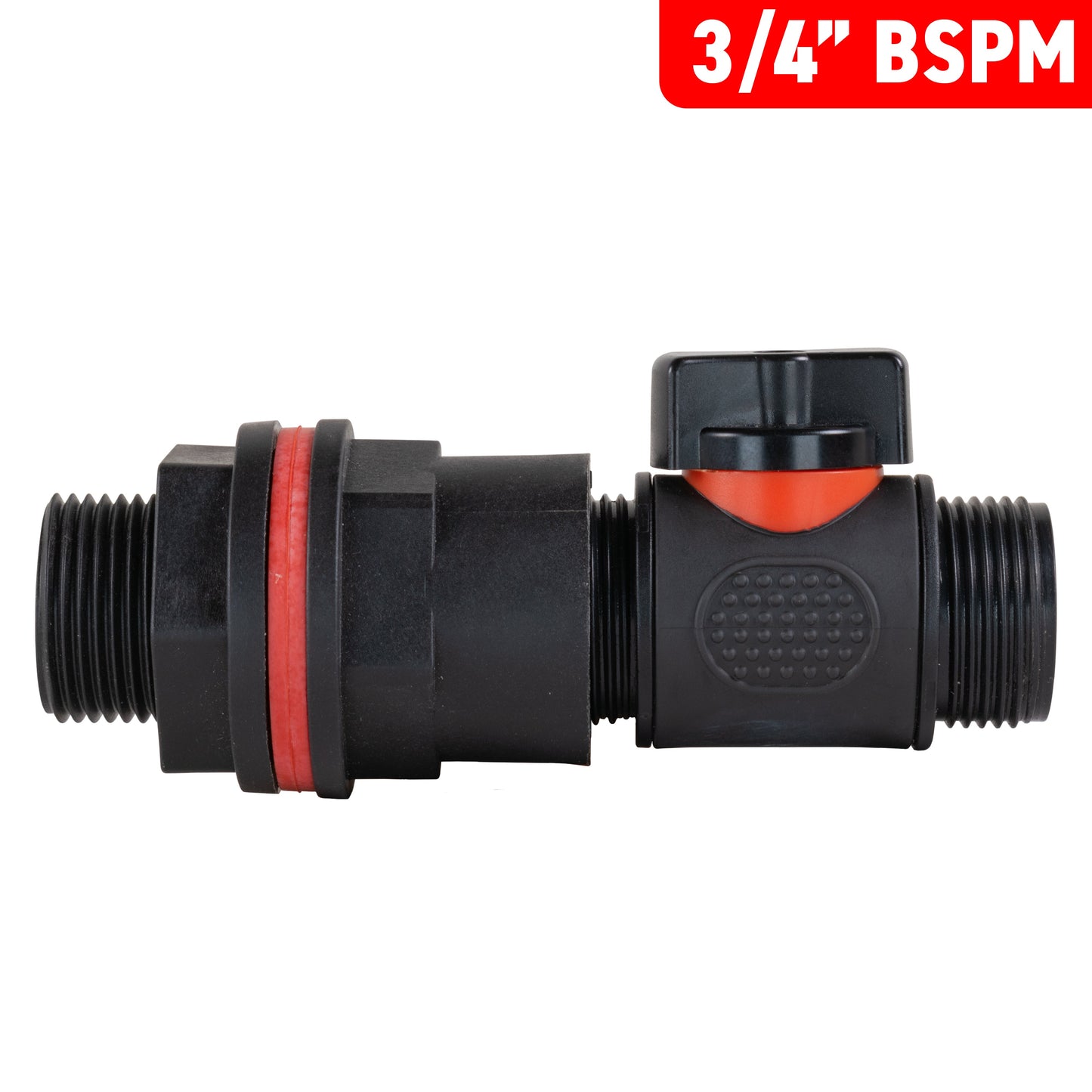 AP Supplies Water Butt Kit 3/4" with 3/4" BSP In-Line Valve and Drill Bit