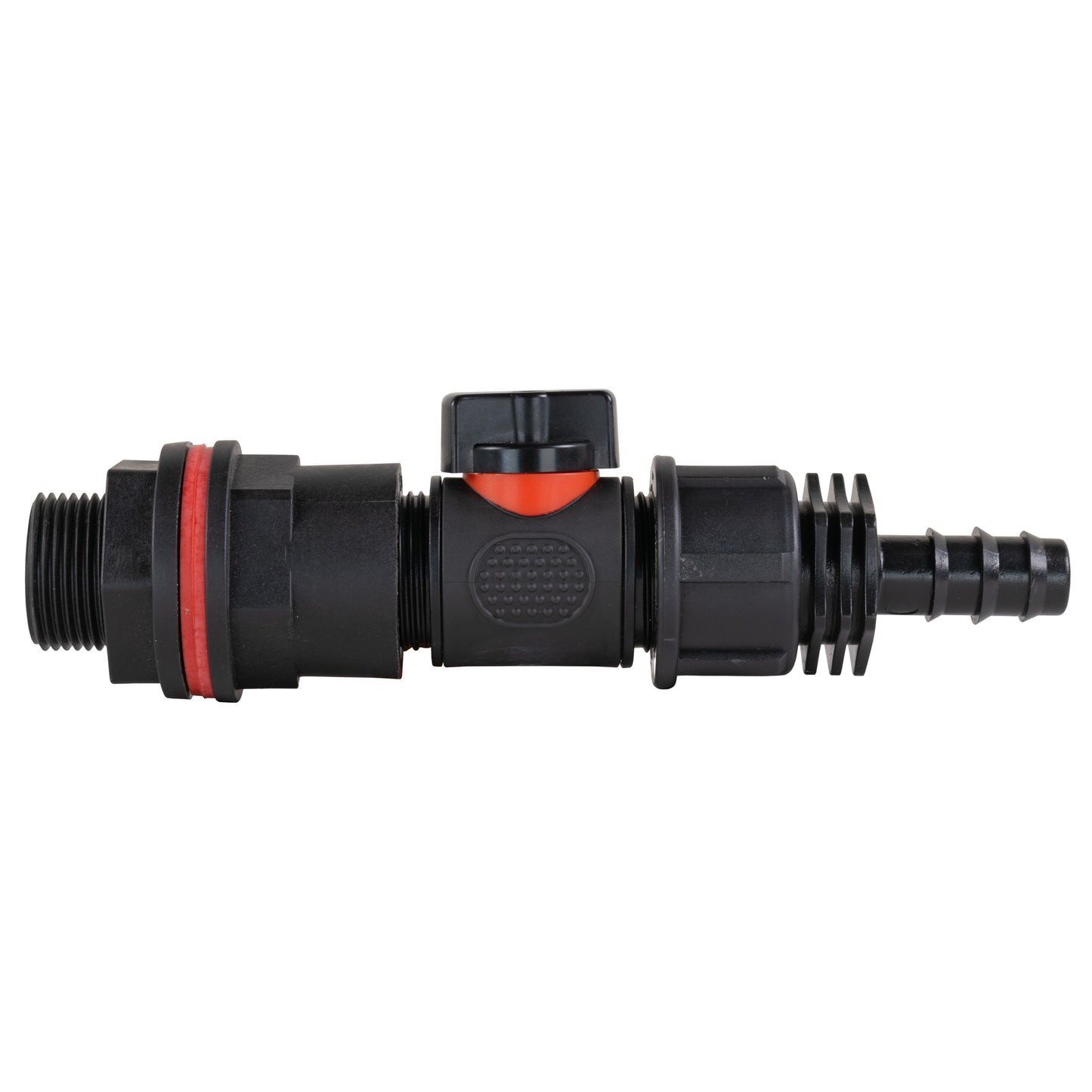 AP Supplies Water Butt Kit 3/4" with In-Line Valve + 1/2" Barb and Drill Bit