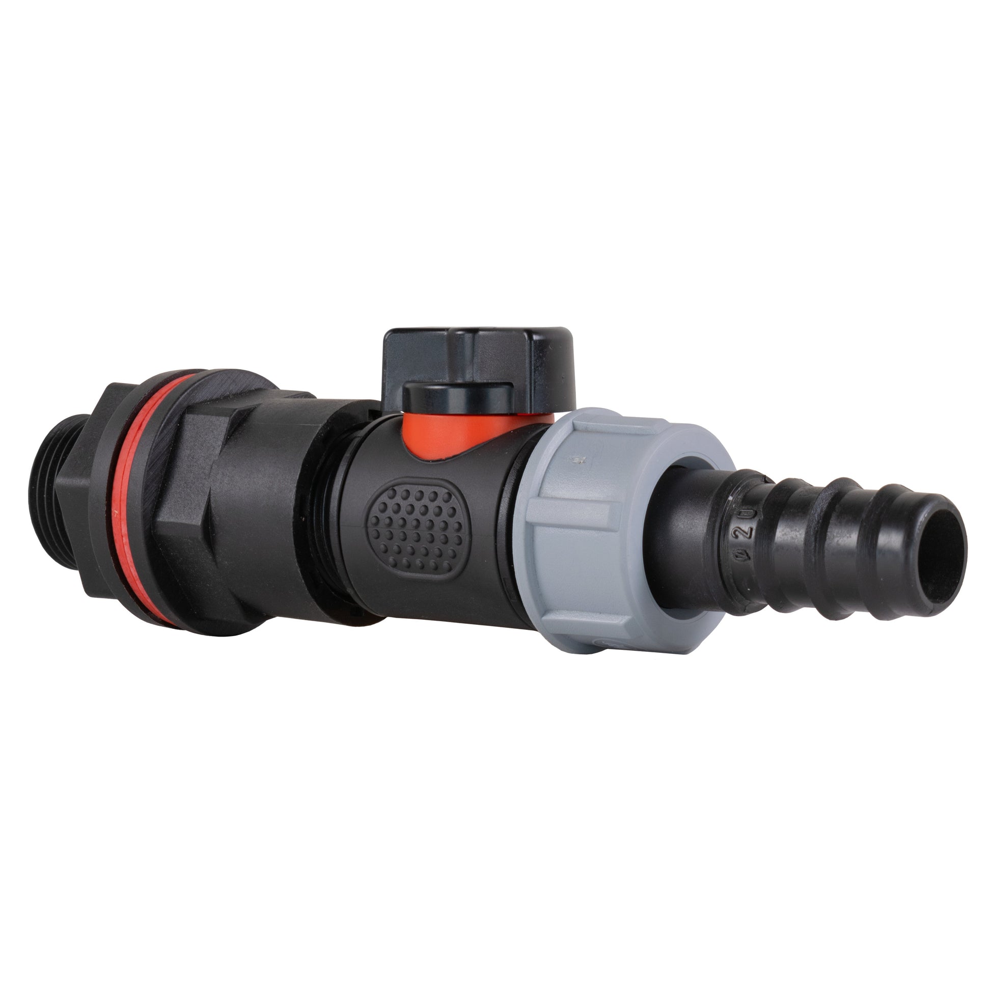 AP Supplies Water Butt Kit 3/4" with In-Line Valve + 3/4" Barb and Drill Bit