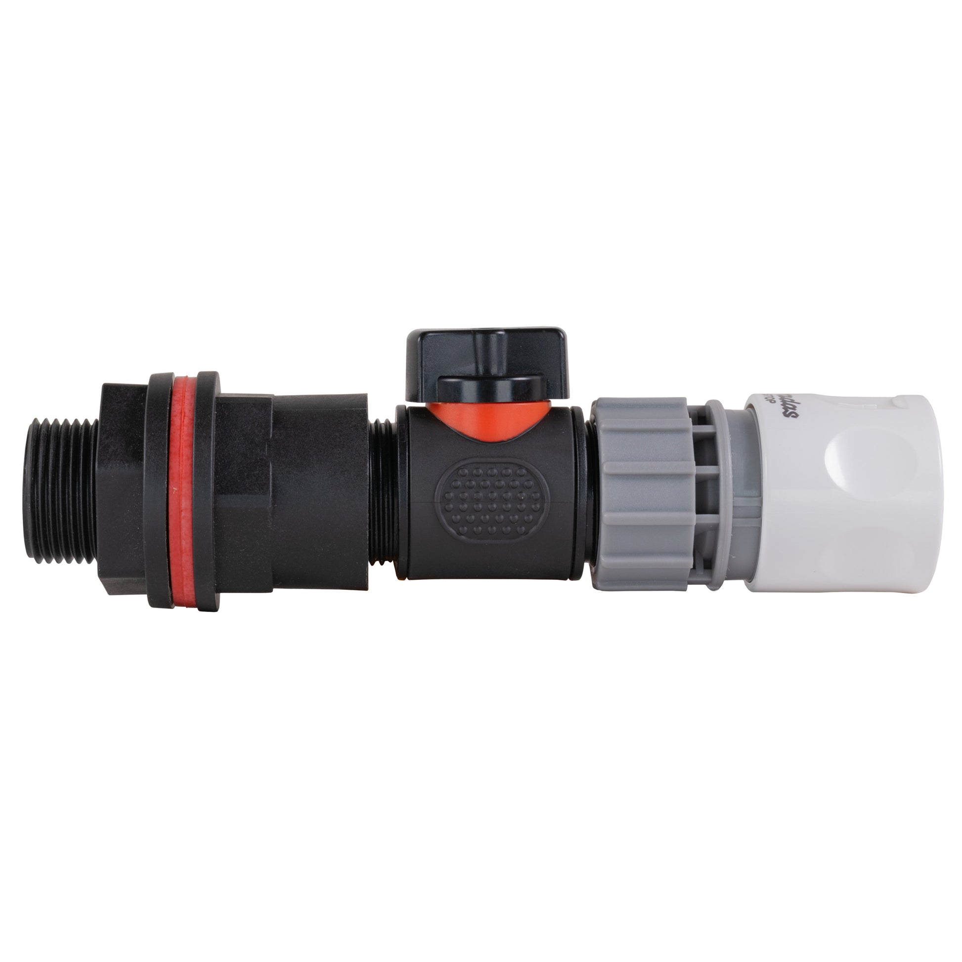 AP Supplies Water Butt Kit 3/4" with In-Line Valve + Female Quick Connector WL and Drill Bit