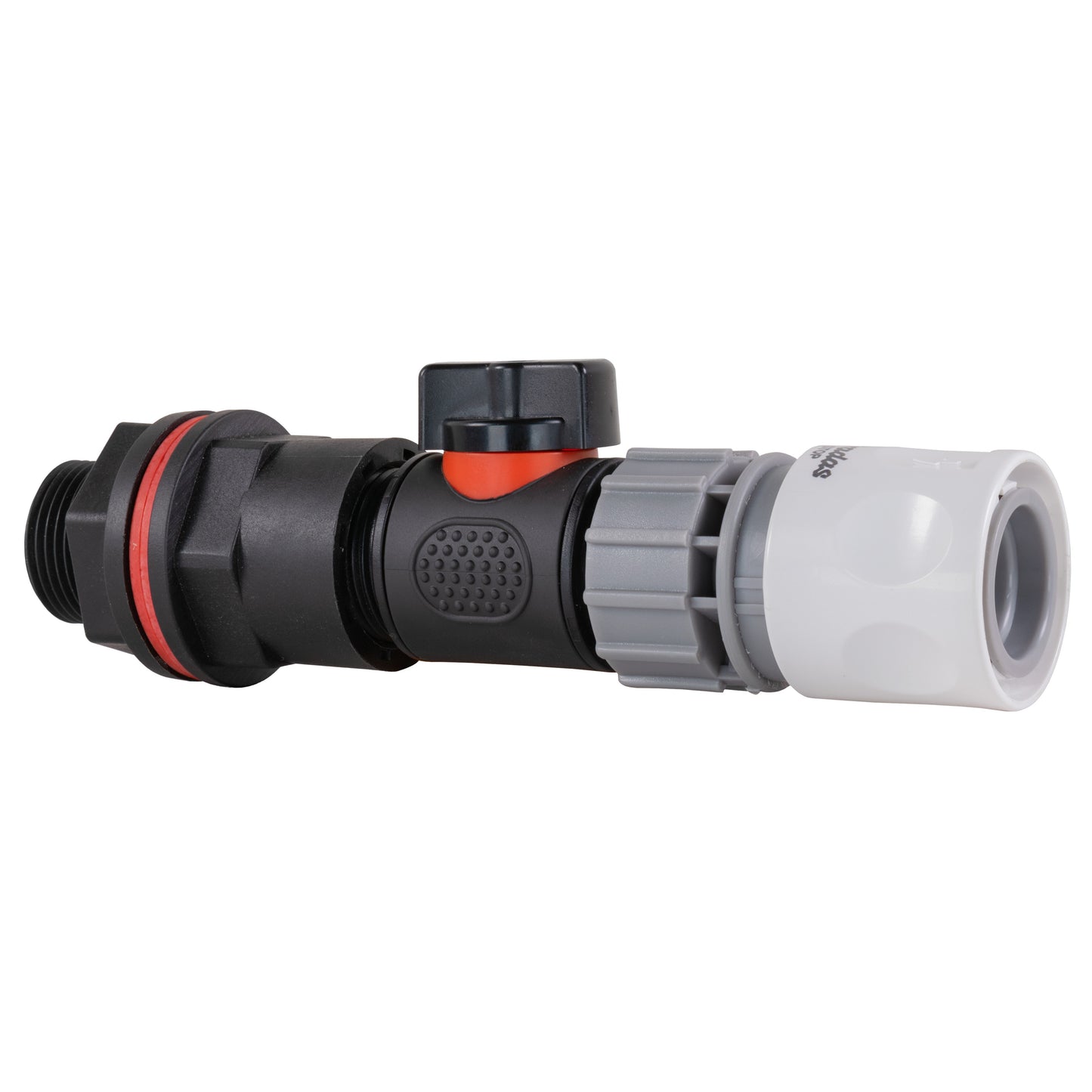 AP Supplies Water Butt Kit 3/4" with In-Line Valve + Female Quick Connector WL and Drill Bit