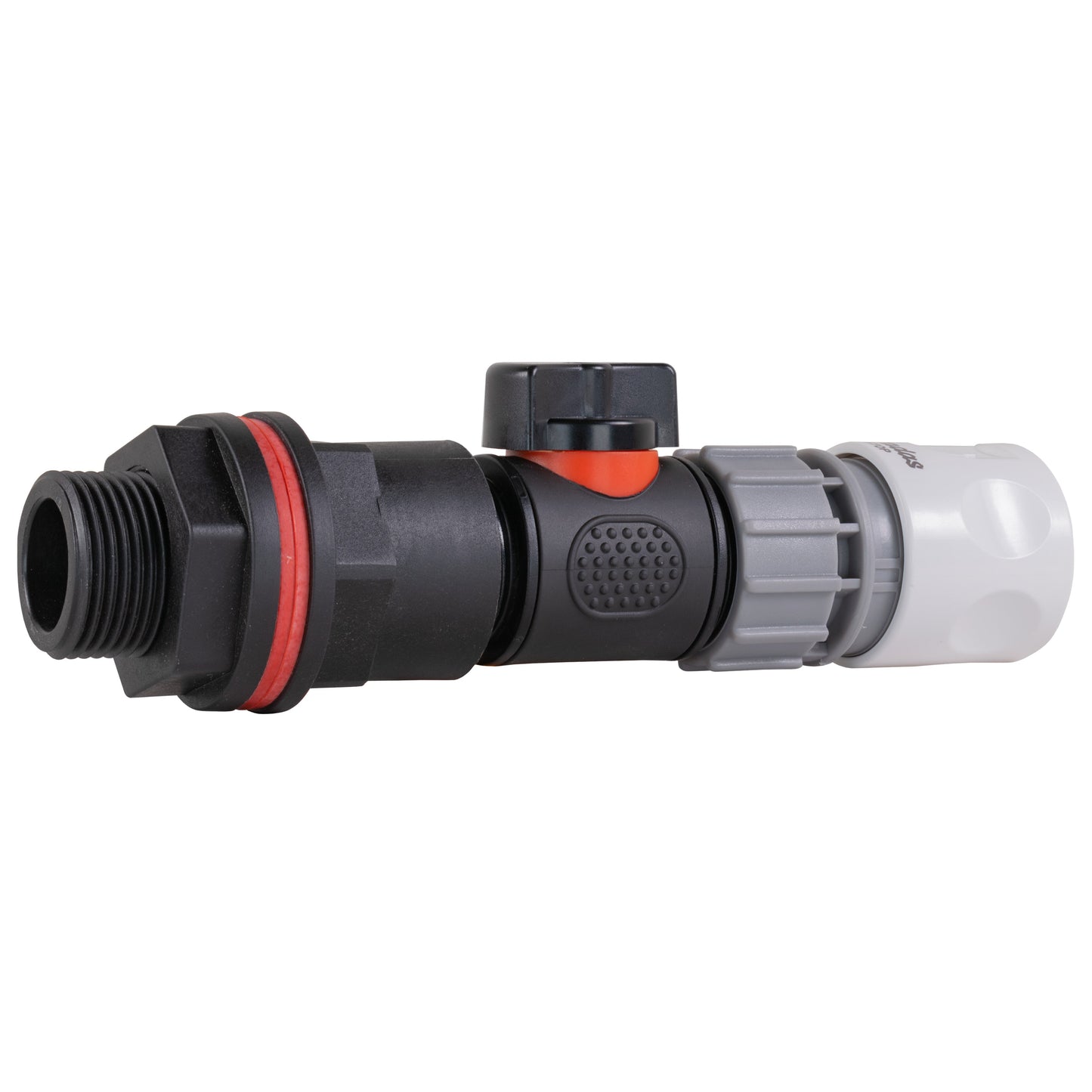 Water Butt Kit 3/4in with In-Line Valve + Female Quick Connector WL