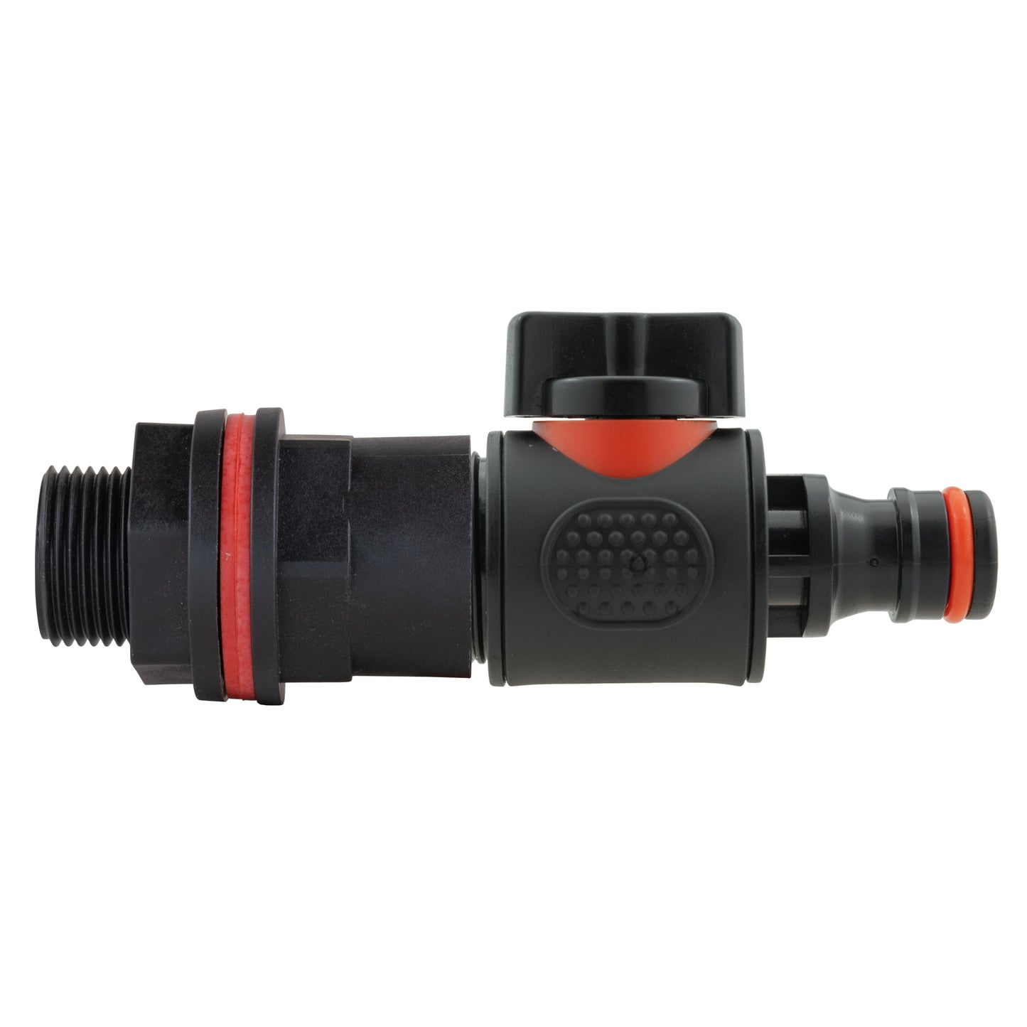 Water Butt Kit 3/4in with In-Line Quick Connector Valve for Outdoor Watering Kit