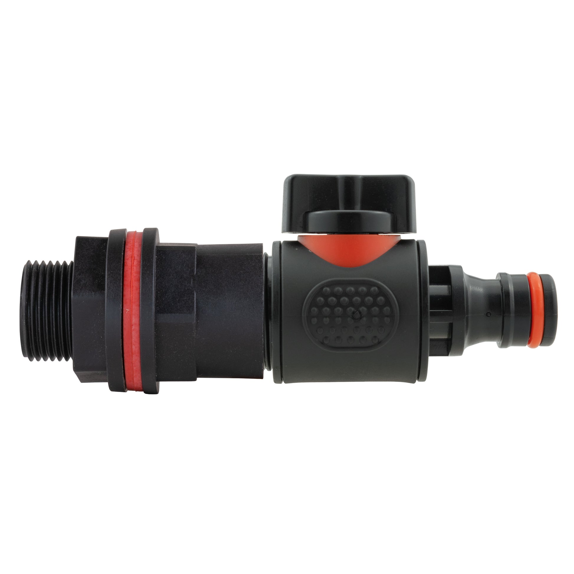 AP Supplies Water Butt Kit 3/4" with In-Line Quick Connector Valve and Drill Bit