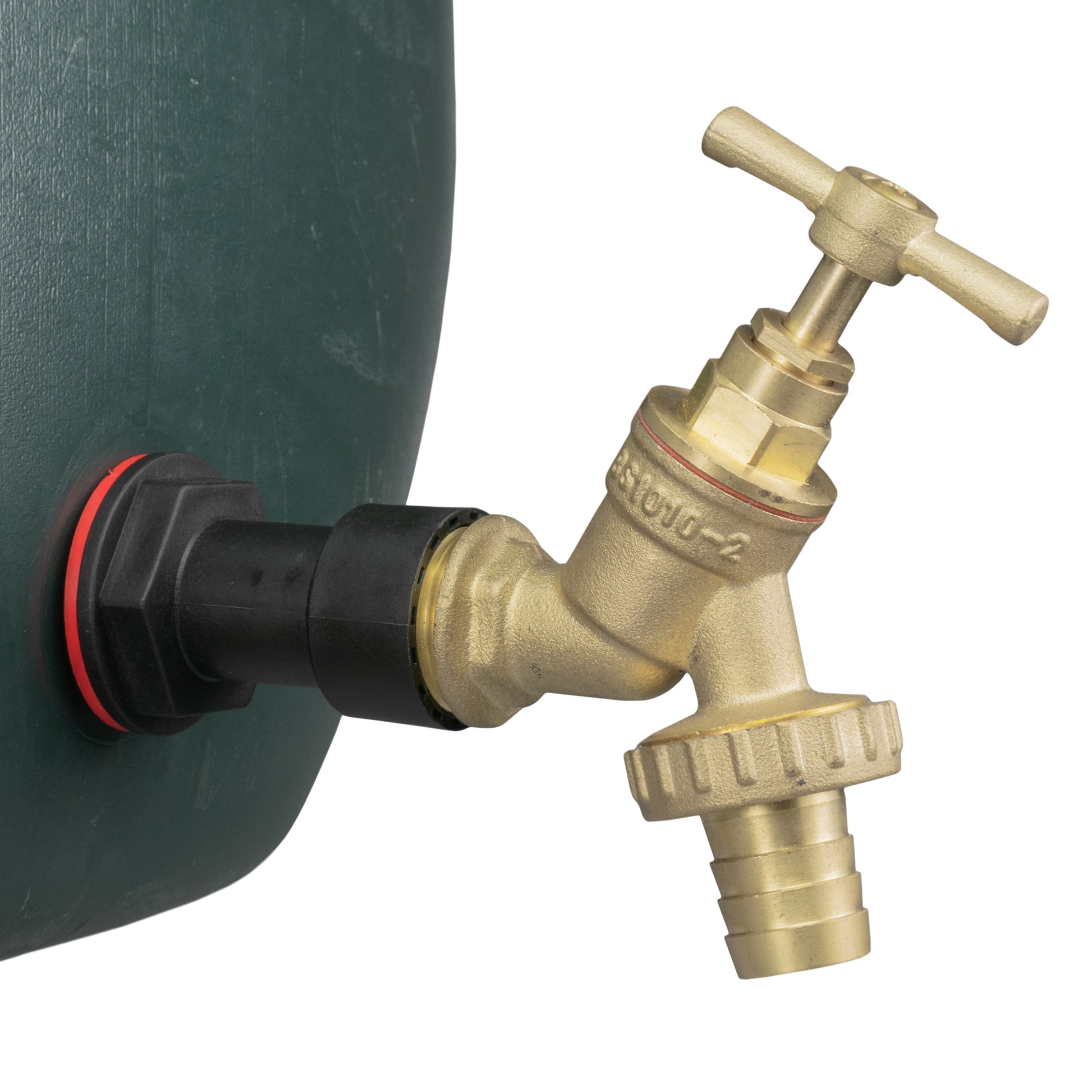 AP Supplies Water Butt Extension Kit 1/2" with Brass Barbed Tap and Drill Bit