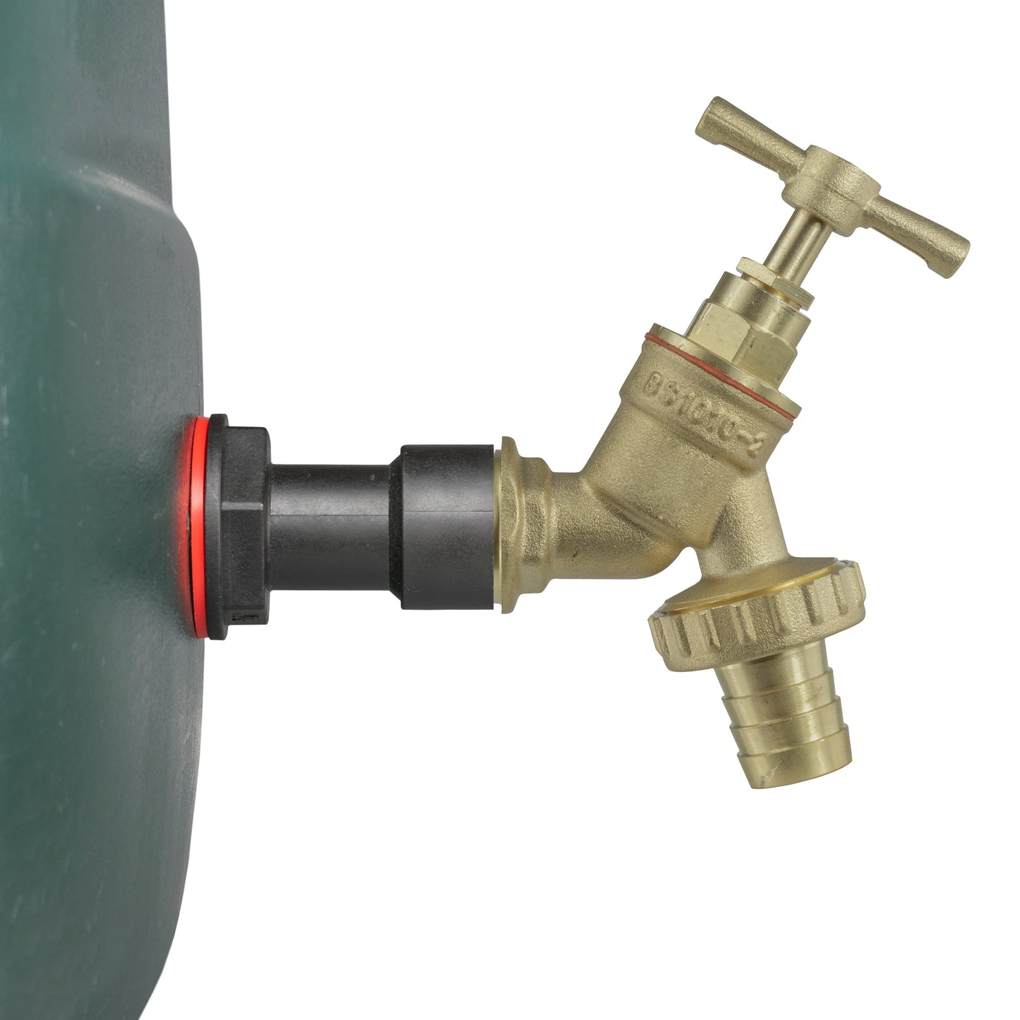 AP Supplies Water Butt Extension Kit 1/2" with Brass Barbed Tap and Drill Bit