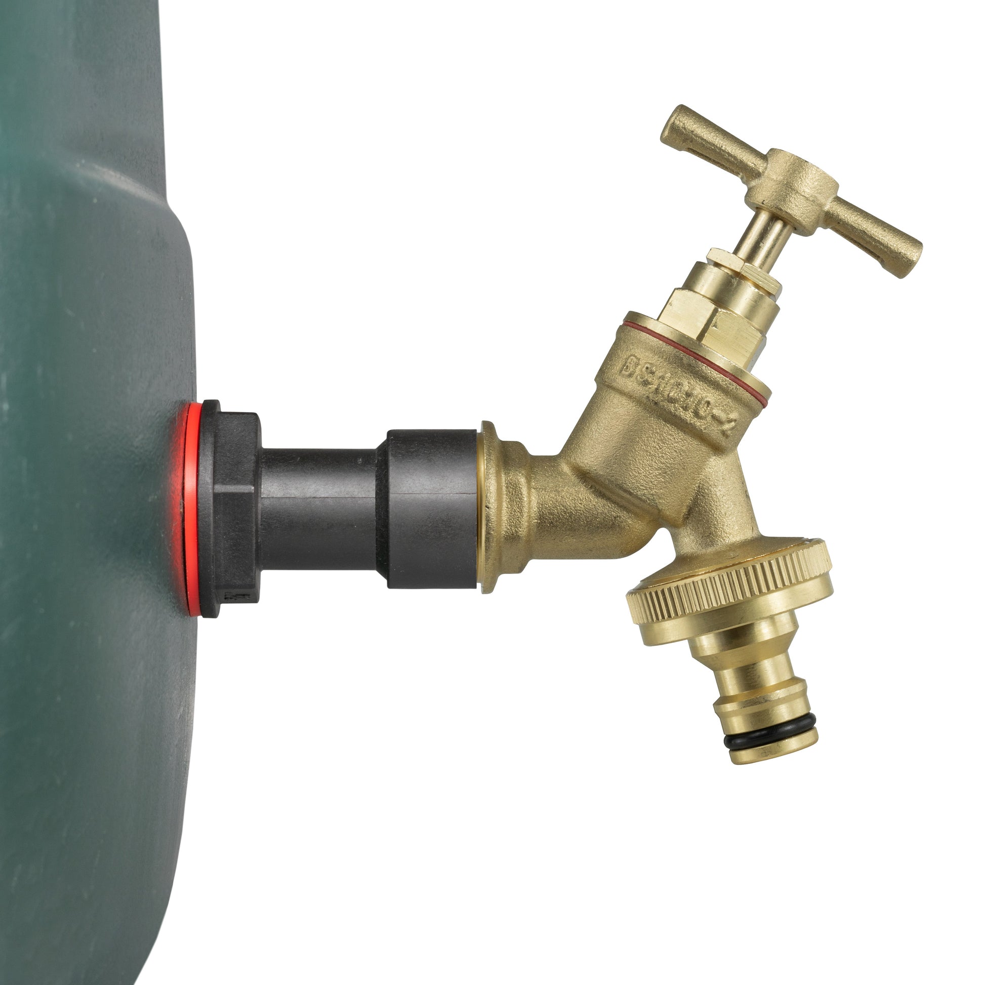 AP Supplies Water Butt Extension Kit 1/2" with Brass Quick Connect Tap and Drill Bit