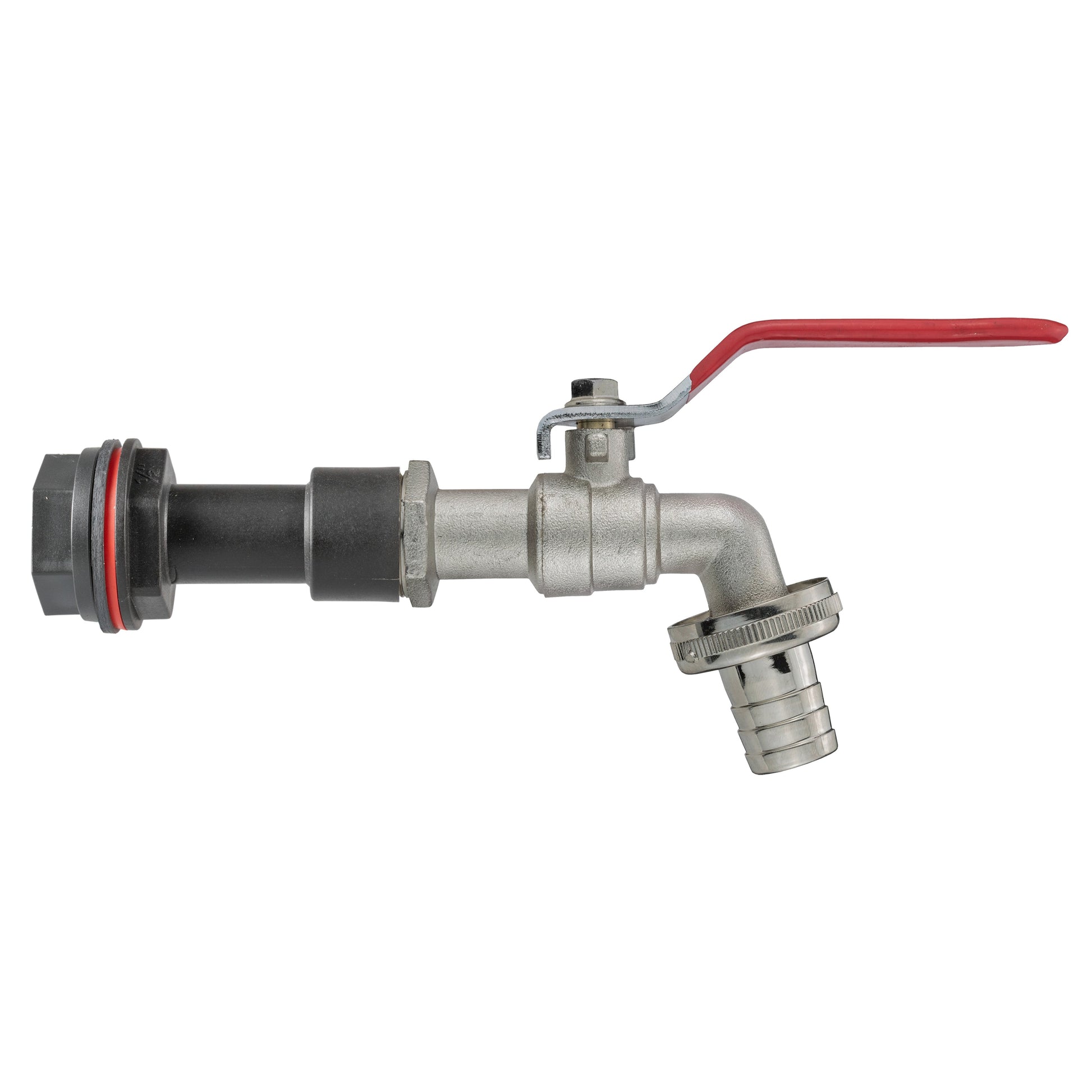 AP Supplies Water Butt Extension Kit 1/2" with Barbed Lever Tap and Drill Bit