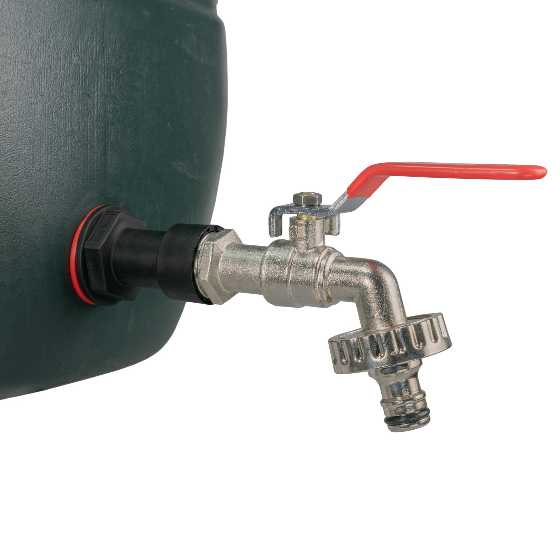AP Supplies Water Butt Extension Kit 1/2" with Quick Connect Lever Tap and Drill Bit