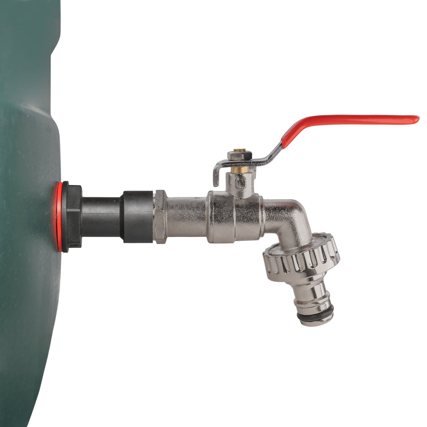 Water Butt Extension Kit 1/2in with Quick Connect Lever Tap Outdoor Watering Kit