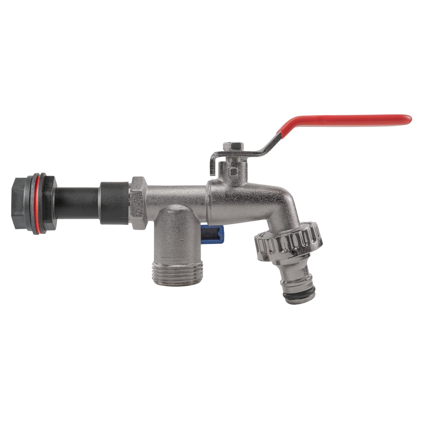 Water Butt Extension Kit 1/2in with Double Tap Hose Pipe Fitting Water Connector