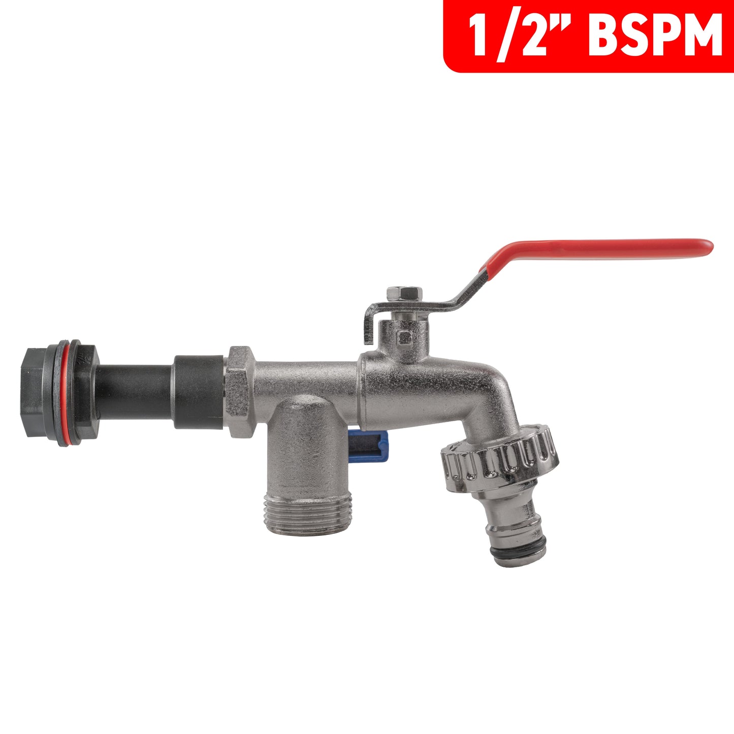 AP Supplies Water Butt Extension Kit 1/2" with Double Tap and Drill Bit