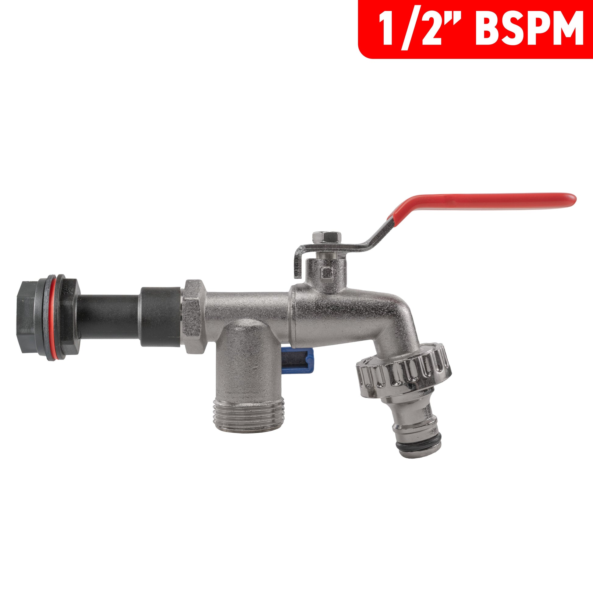 AP Supplies Water Butt Extension Kit 1/2" with Double Tap and Drill Bit