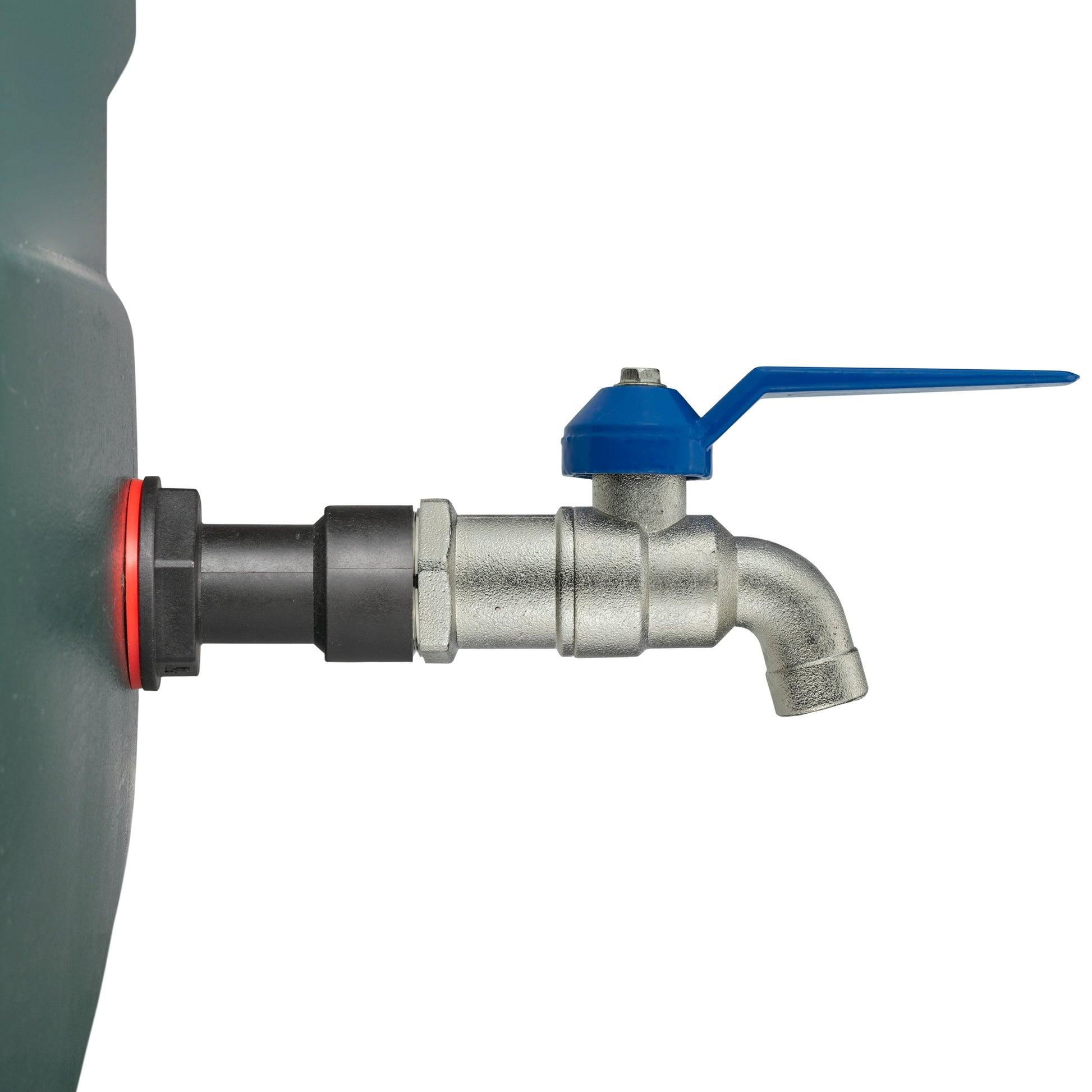 AP Supplies Water Butt Extension Kit 1/2" with Simple Lever Tap and Drill Bit