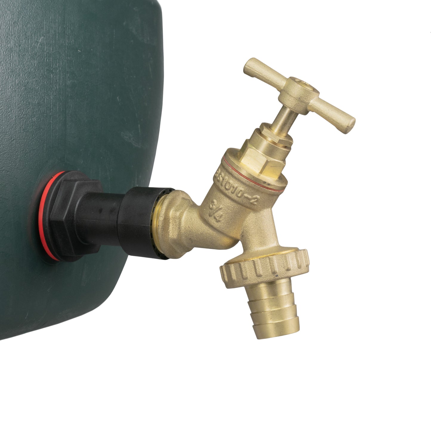 Water Butt Extension Kit 3/4in with Brass Barbed Tap Water Connector Tap Adapter