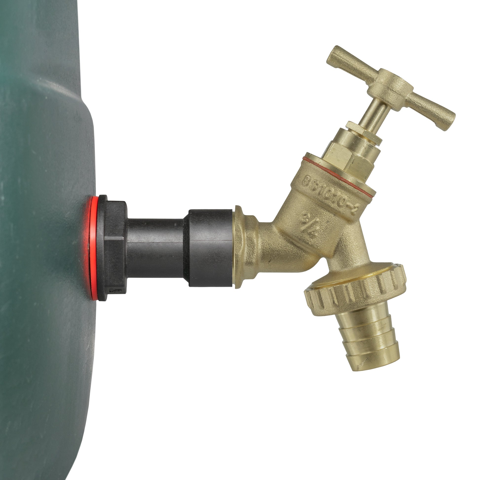 AP Supplies Water Butt Extension Kit 3/4" with Brass Barbed Tap and Drill Bit