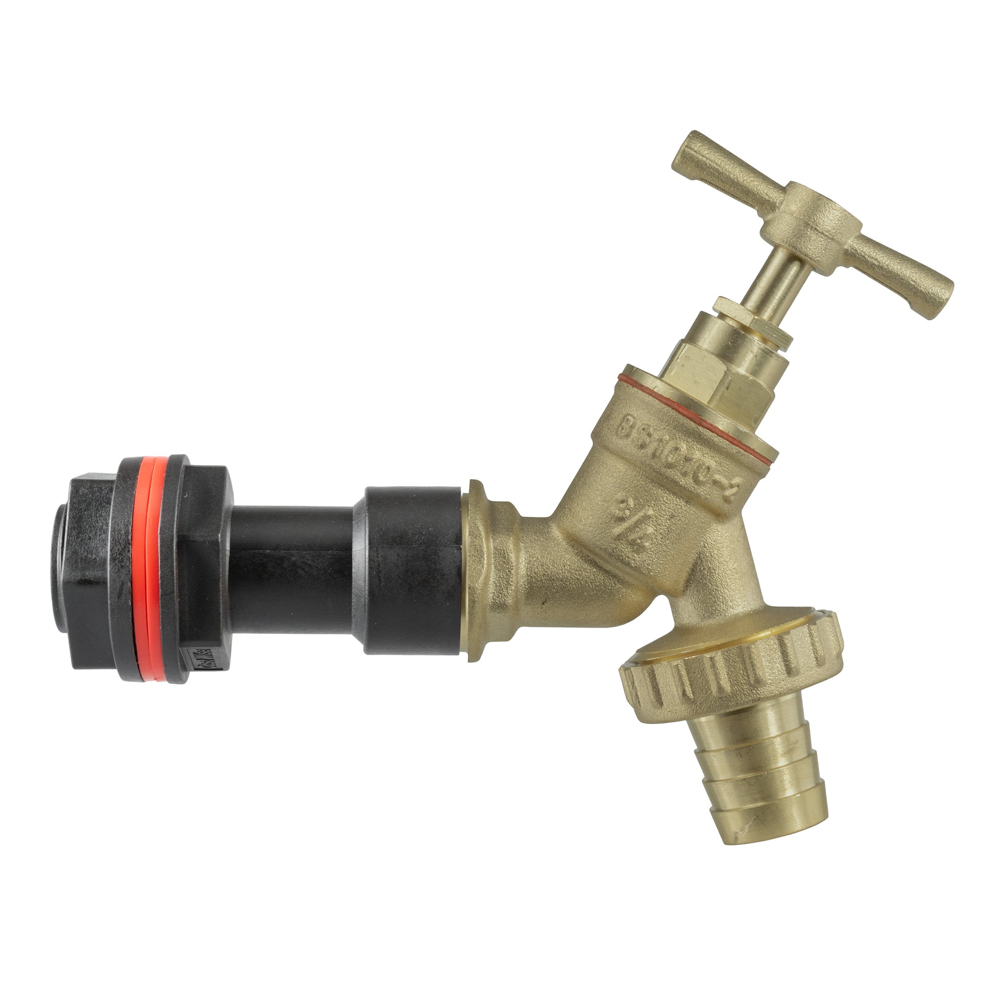AP Supplies Water Butt Extension Kit 3/4" with Brass Barbed Tap and Drill Bit