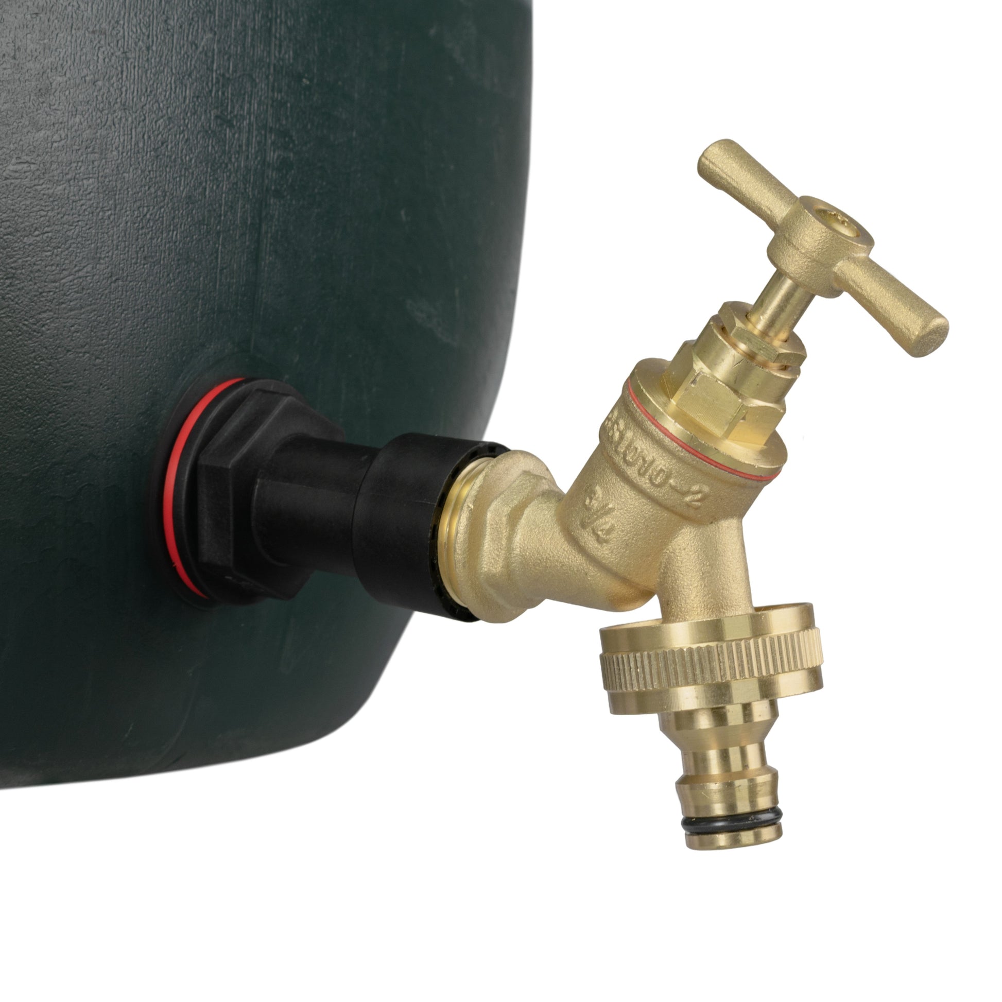 AP Supplies Water Butt Extension Kit 3/4" with Brass Quick Connect Tap and Drill Bit