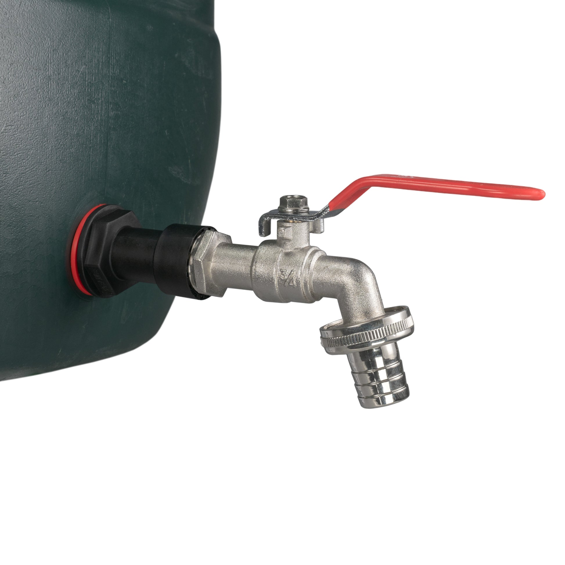 AP Supplies Water Butt Extension Kit 3/4" with Barbed Lever Tap and Drill Bit