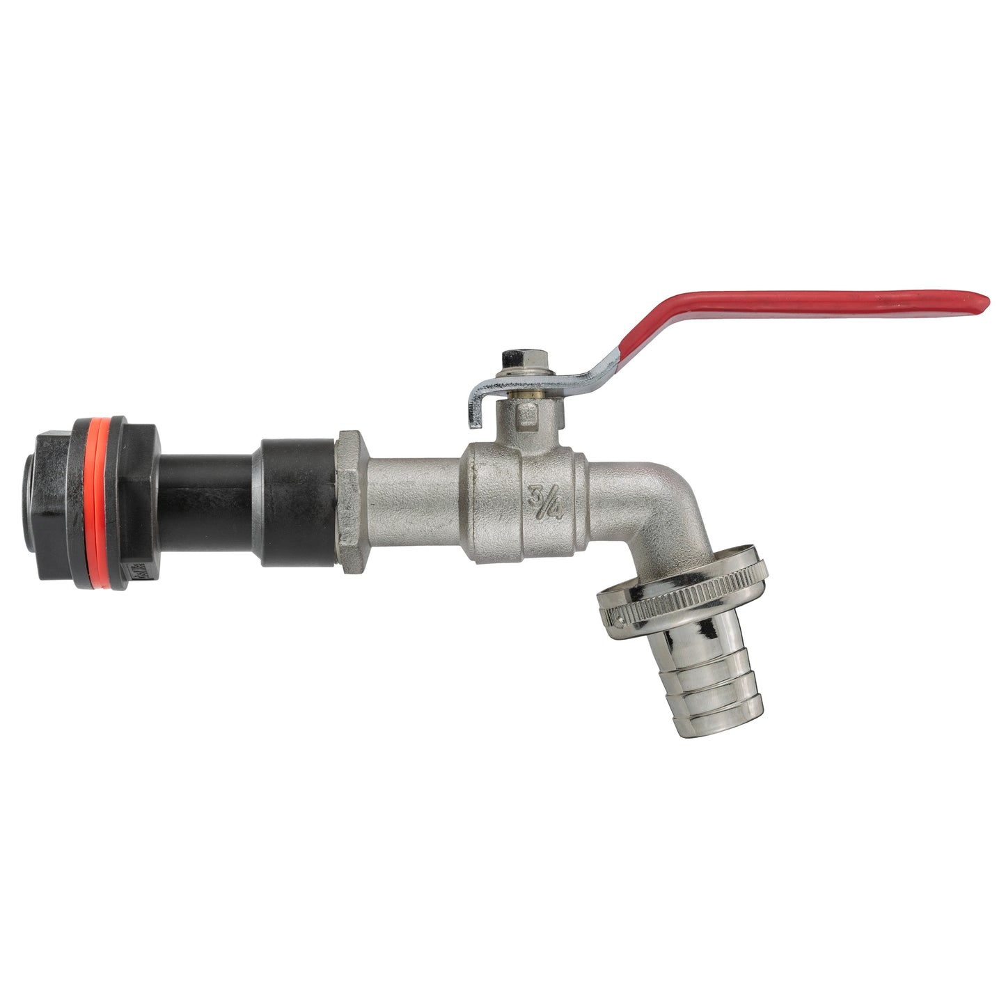 AP Supplies Water Butt Extension Kit 3/4" with Barbed Lever Tap and Drill Bit