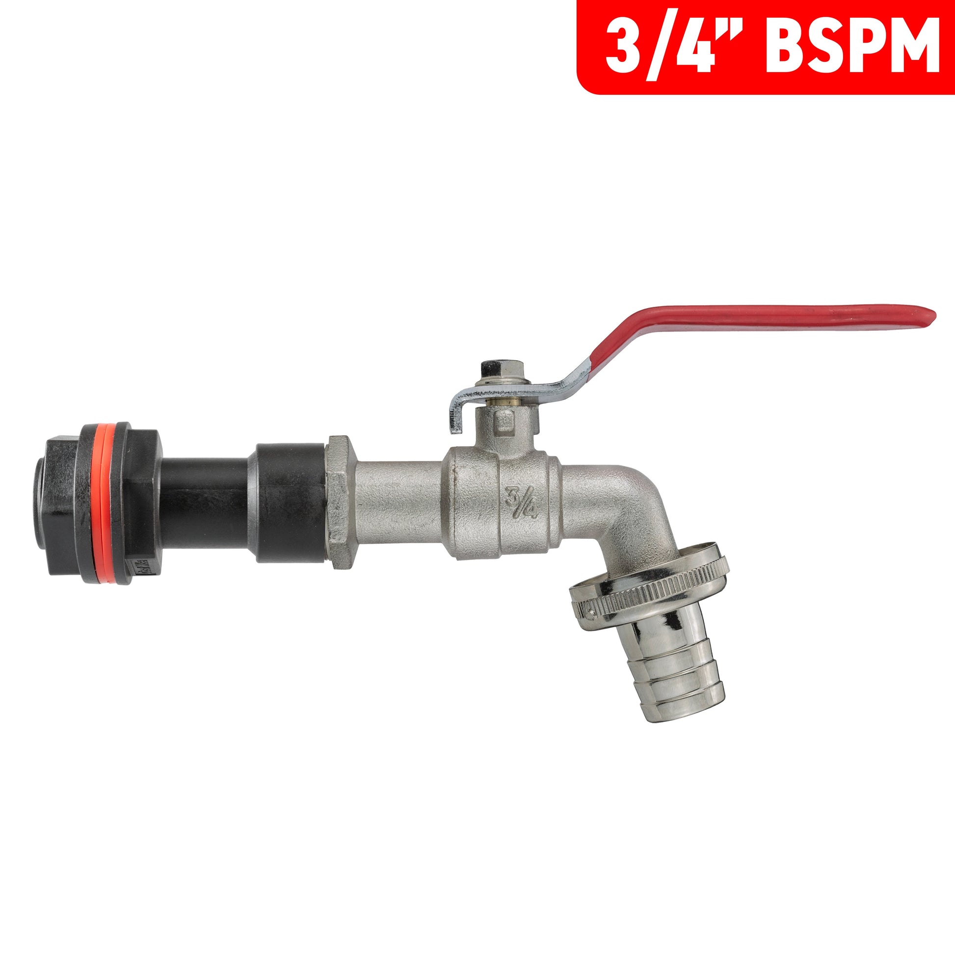 AP Supplies Water Butt Extension Kit 3/4" with Barbed Lever Tap and Drill Bit