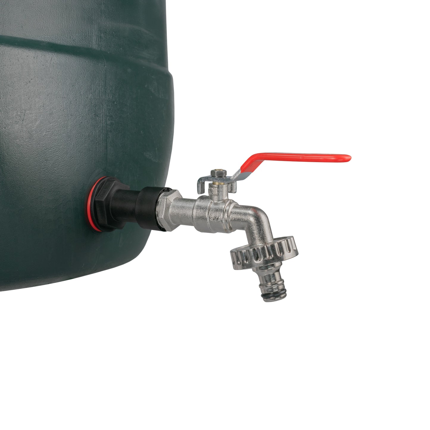 Water Butt Extension Kit 3/4in with Quick Connect Lever Tap for Garden Hose Pipe