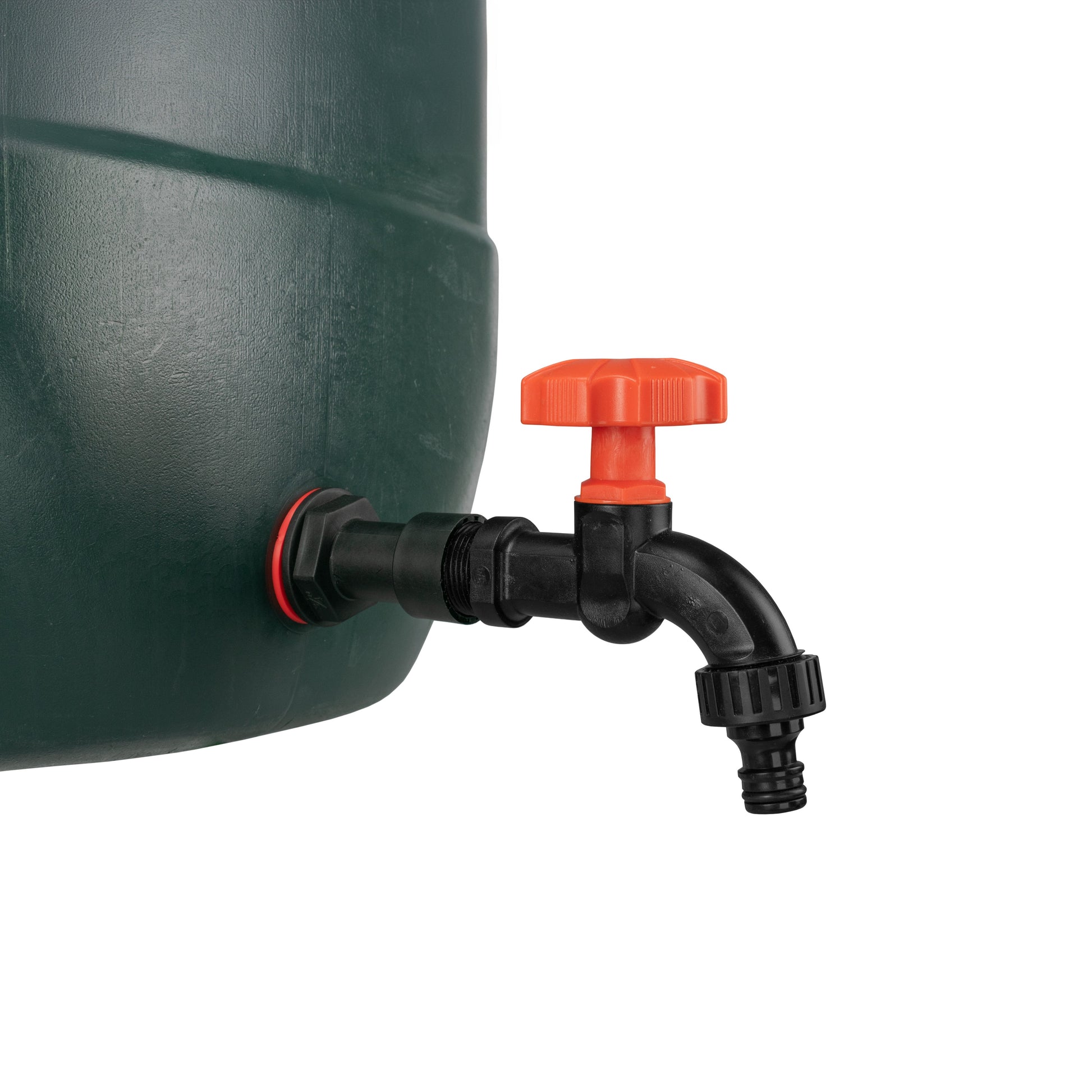 AP Supplies Water Butt Extension Kit 3/4" with Black Dial Tap and Drill Bit