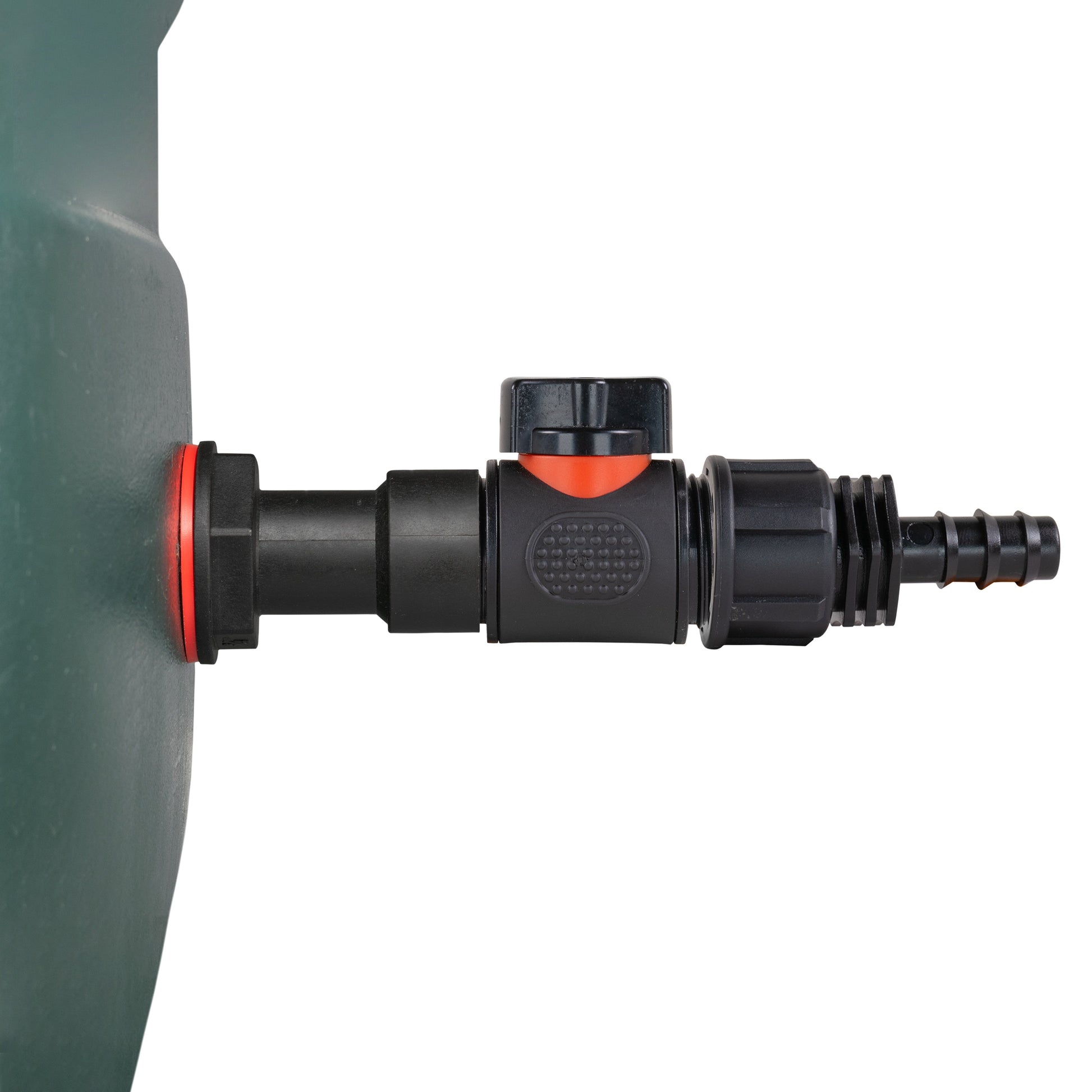 AP Supplies Water Butt Extension Kit 3/4" with In-Line Valve + 16mm Barb and Drill Bit