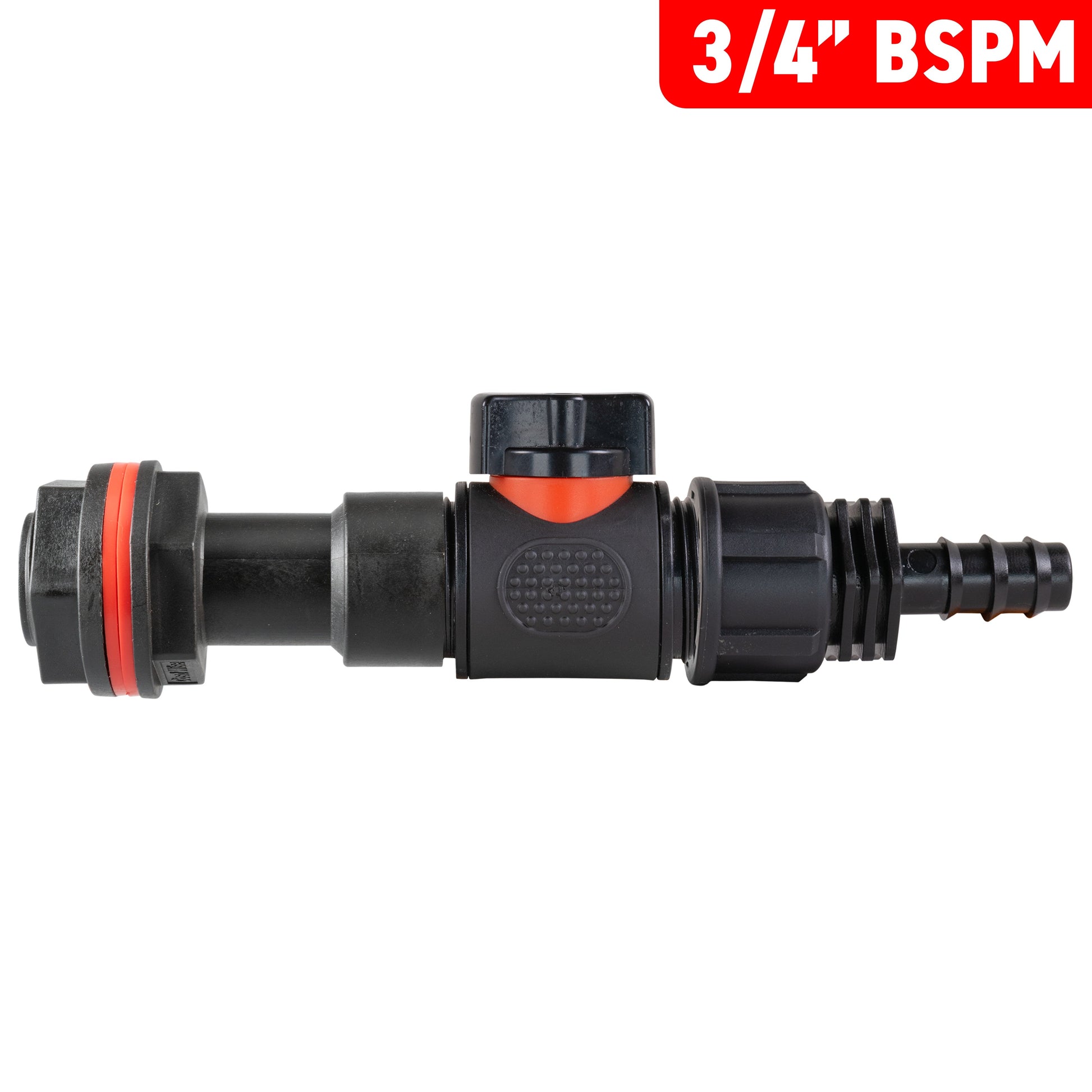 AP Supplies Water Butt Extension Kit 3/4" with In-Line Valve + 16mm Barb and Drill Bit