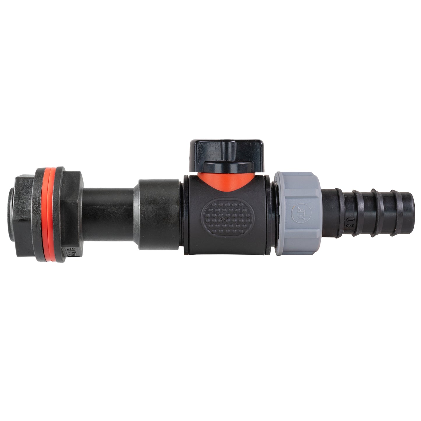 AP Supplies Water Butt Extension Kit 3/4" with In-Line Valve + 20mm Barb and Drill Bit