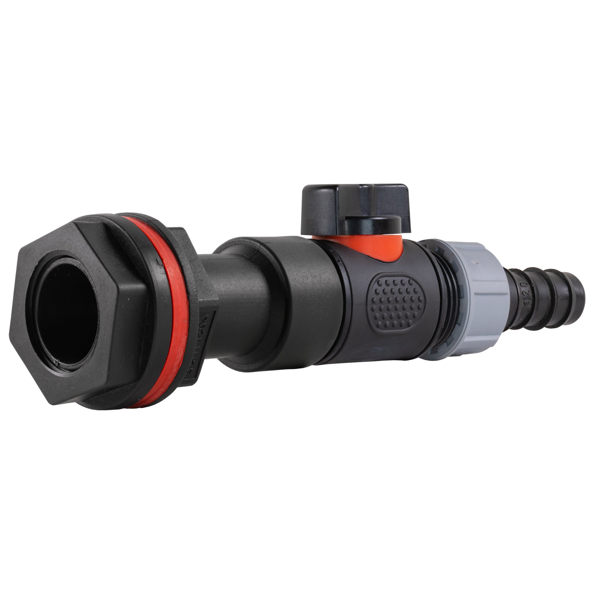 AP Supplies Water Butt Extension Kit 3/4" with In-Line Valve + 20mm Barb and Drill Bit